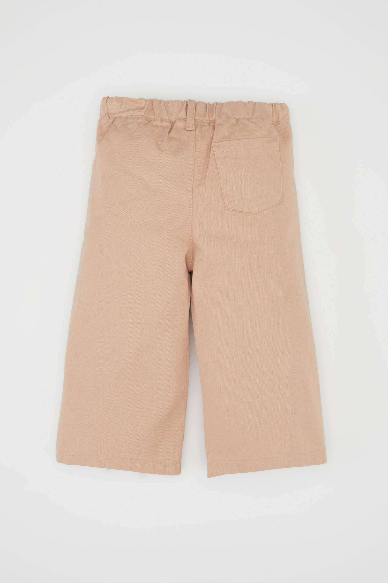 Pantalon en Gabardine à jambe élastique pour bébé fille