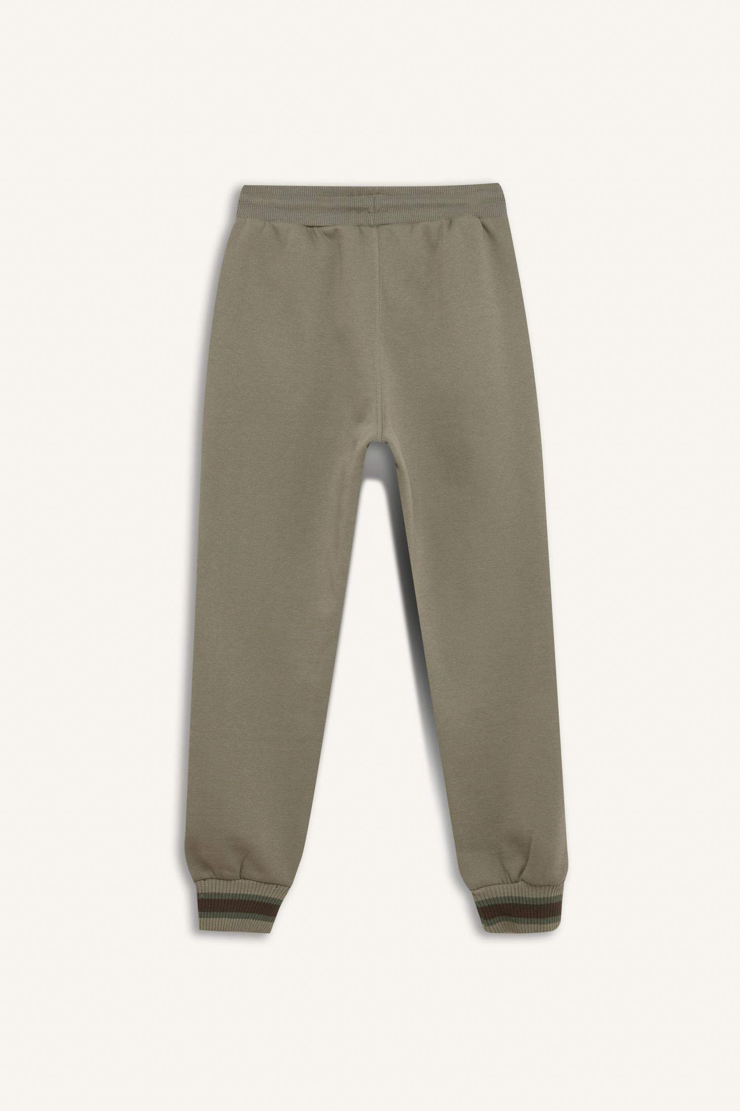 Erkek Çocuk Beli Paçası Lastikli Cepli Baskılı Eşofman Altı