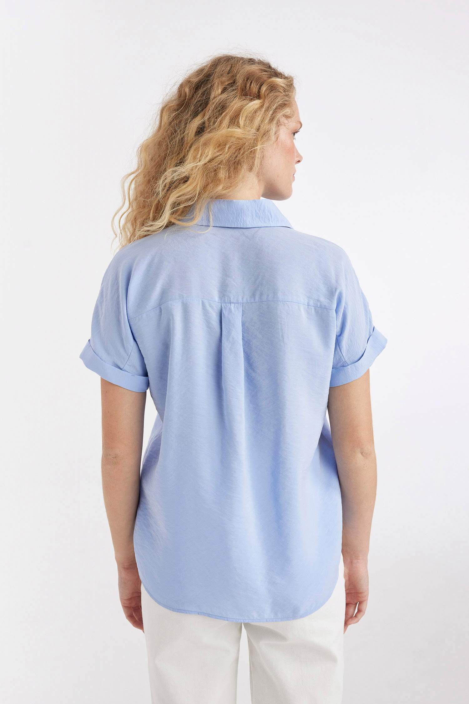 Oversize Geniş Kalıp Kısa Kollu Gömlek