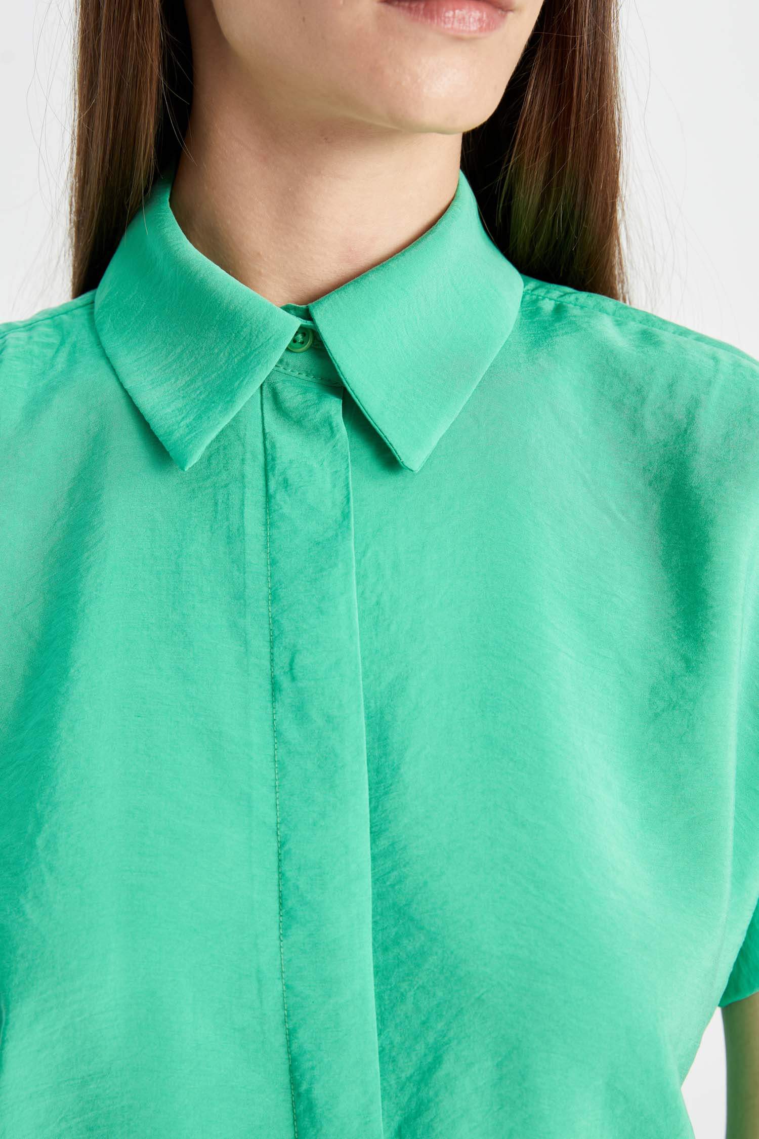 Oversize Fit Short Sleeve Shirt