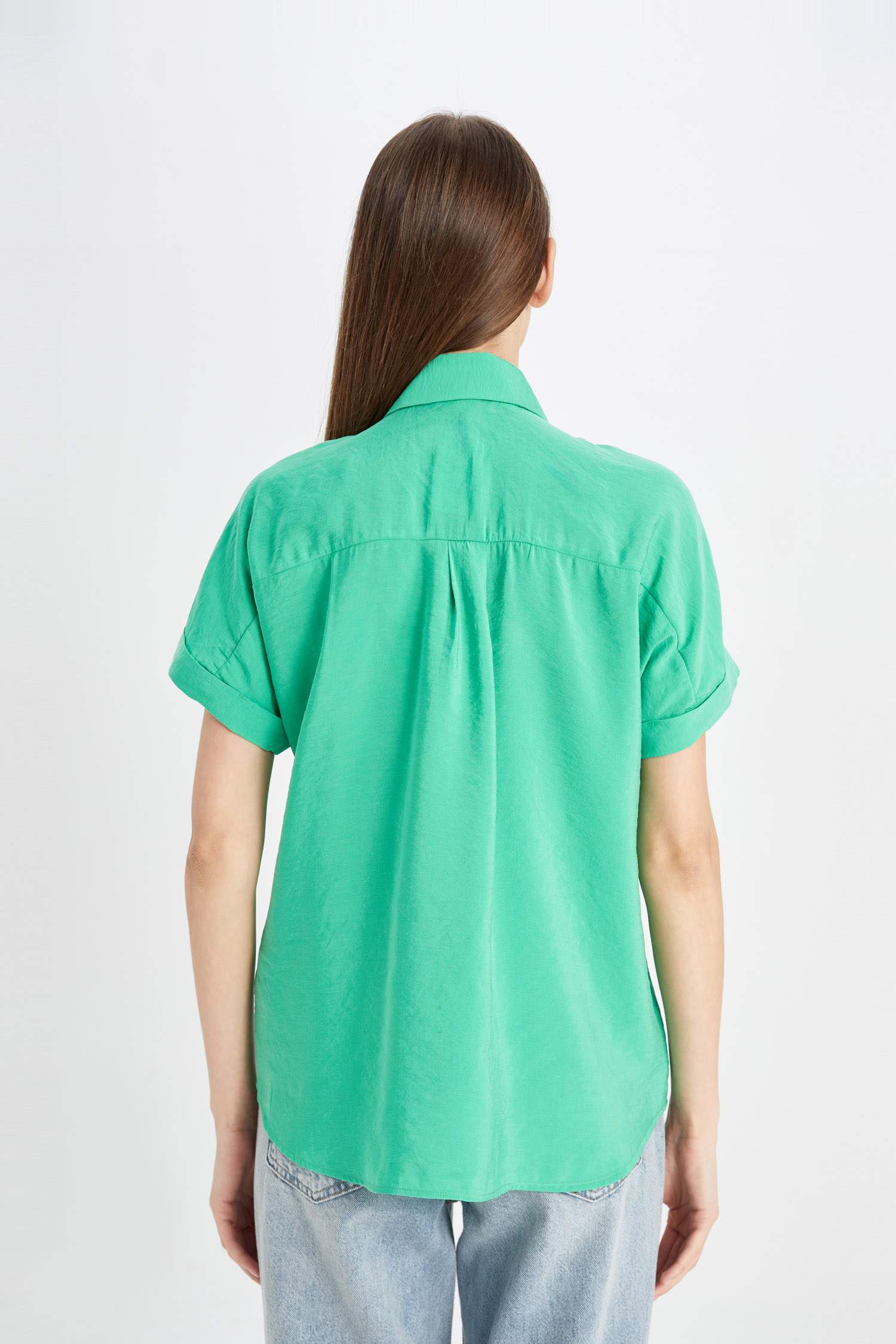 Oversize Fit Short Sleeve Shirt