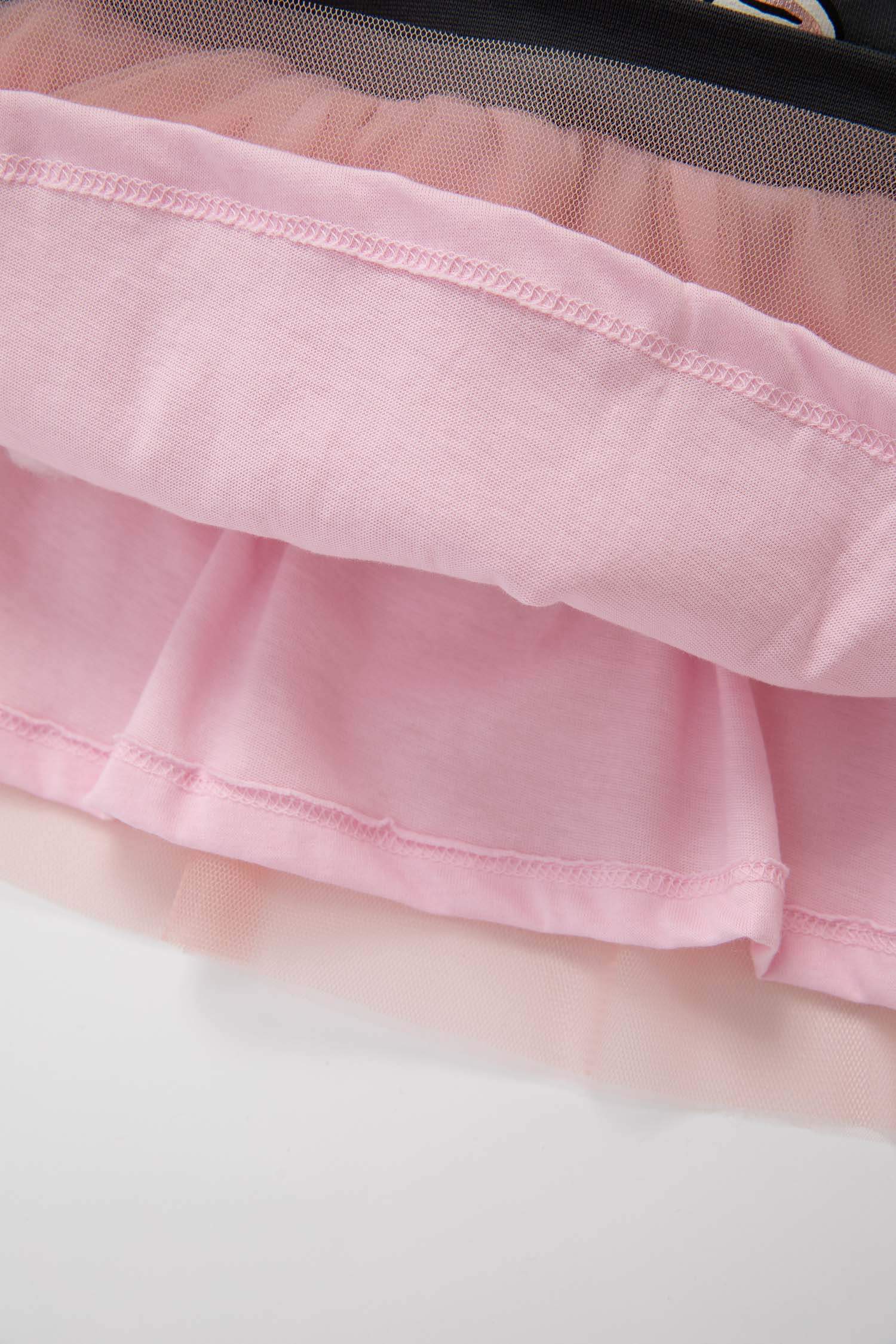 Kız Bebek Disney Mickey & Minnie Uzun Kollu Tütü Etekli Elbise