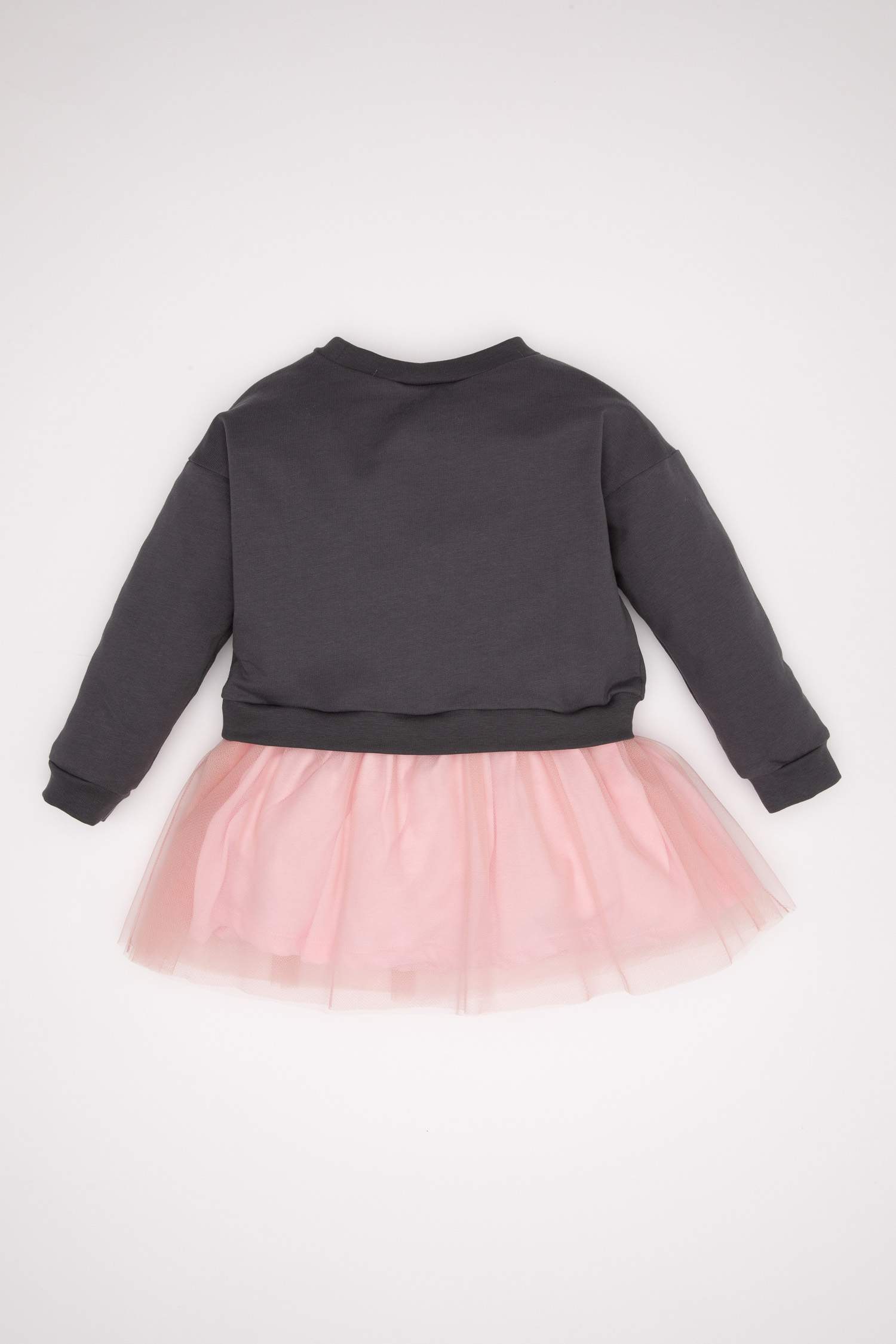 Kız Bebek Disney Mickey & Minnie Uzun Kollu Tütü Etekli Elbise