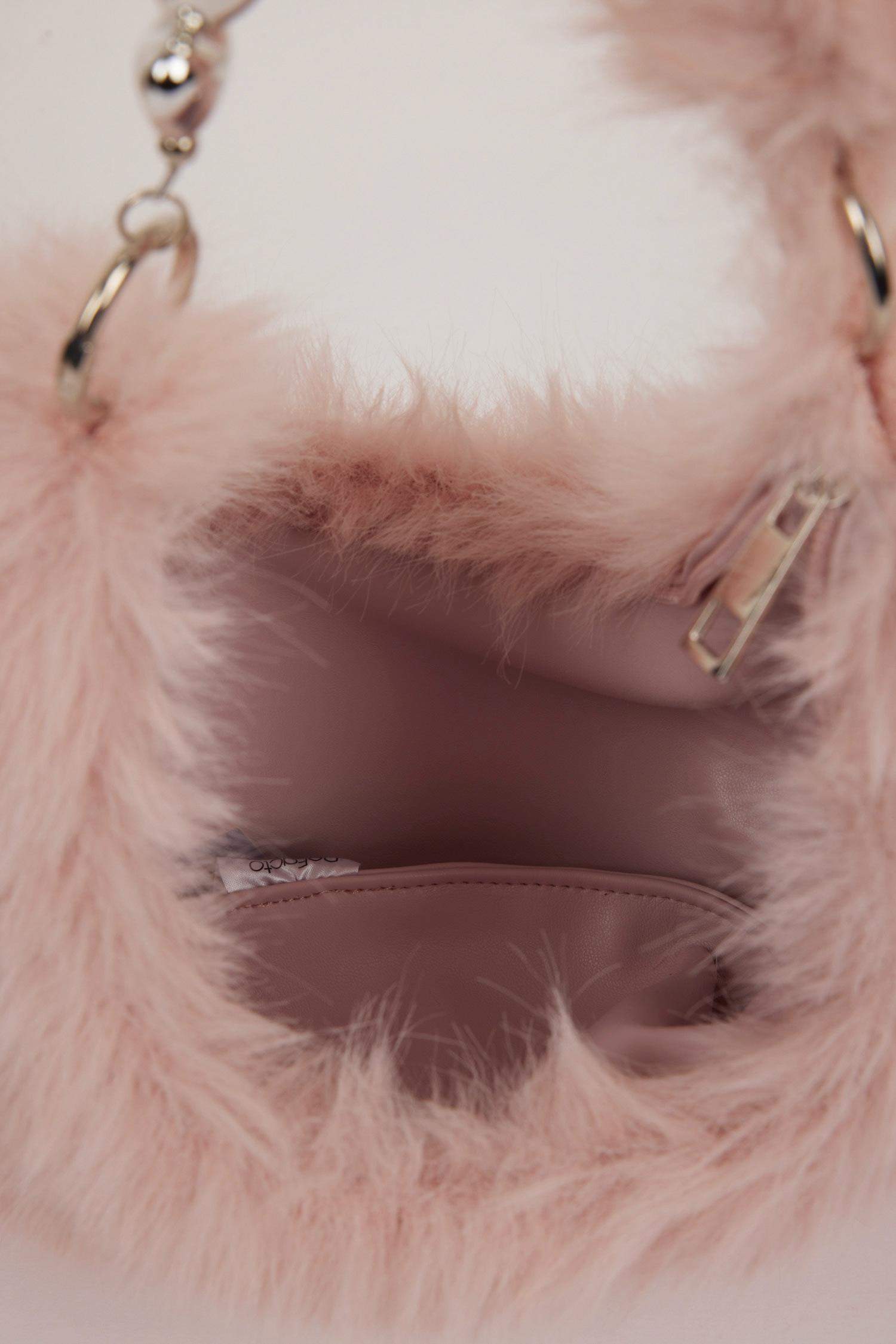 Kadın Pelüş Omuz Çantası