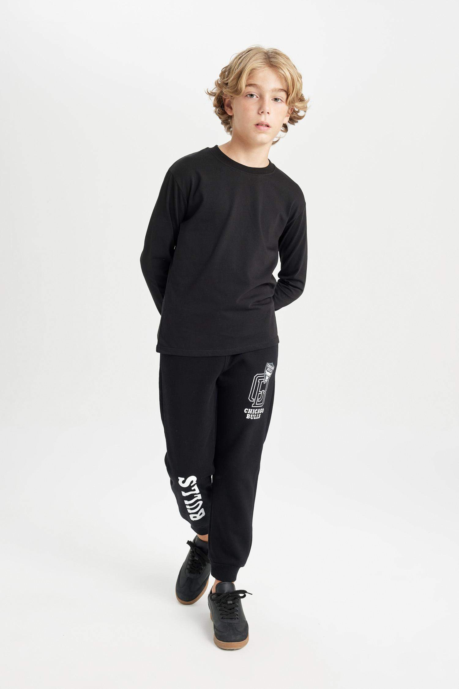 Boy NBA Chicago Bulls Thick Sweatpants