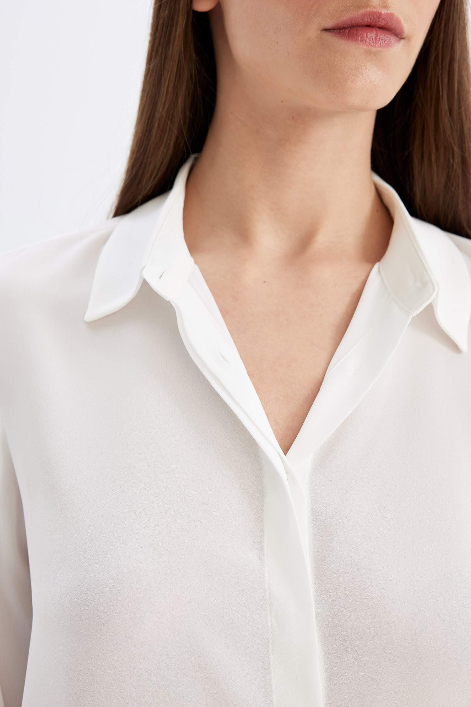 Chemise à Manches Longues à coupe régulière