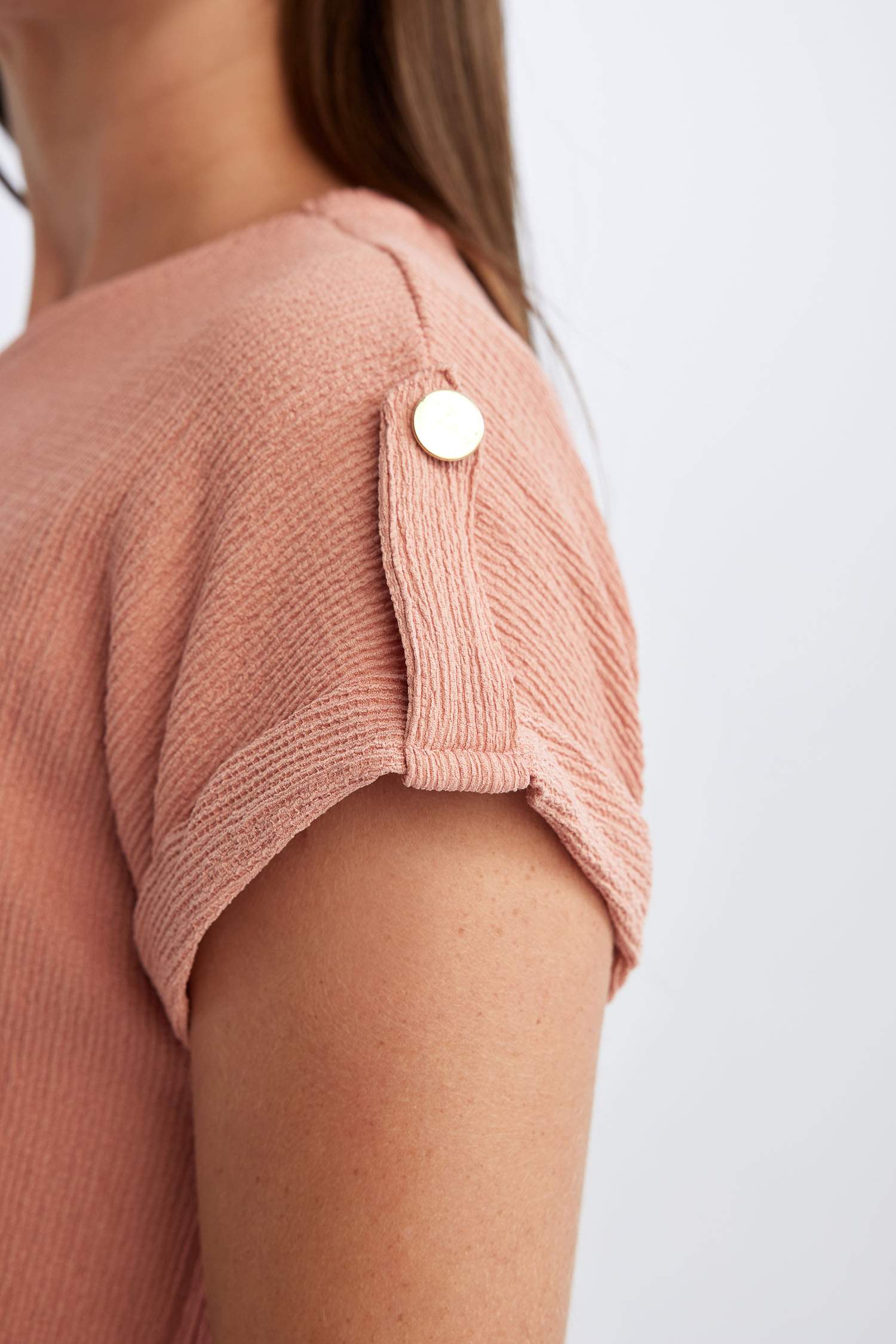 Regular Fit Bisiklet Yaka Kısa Kollu Tişört