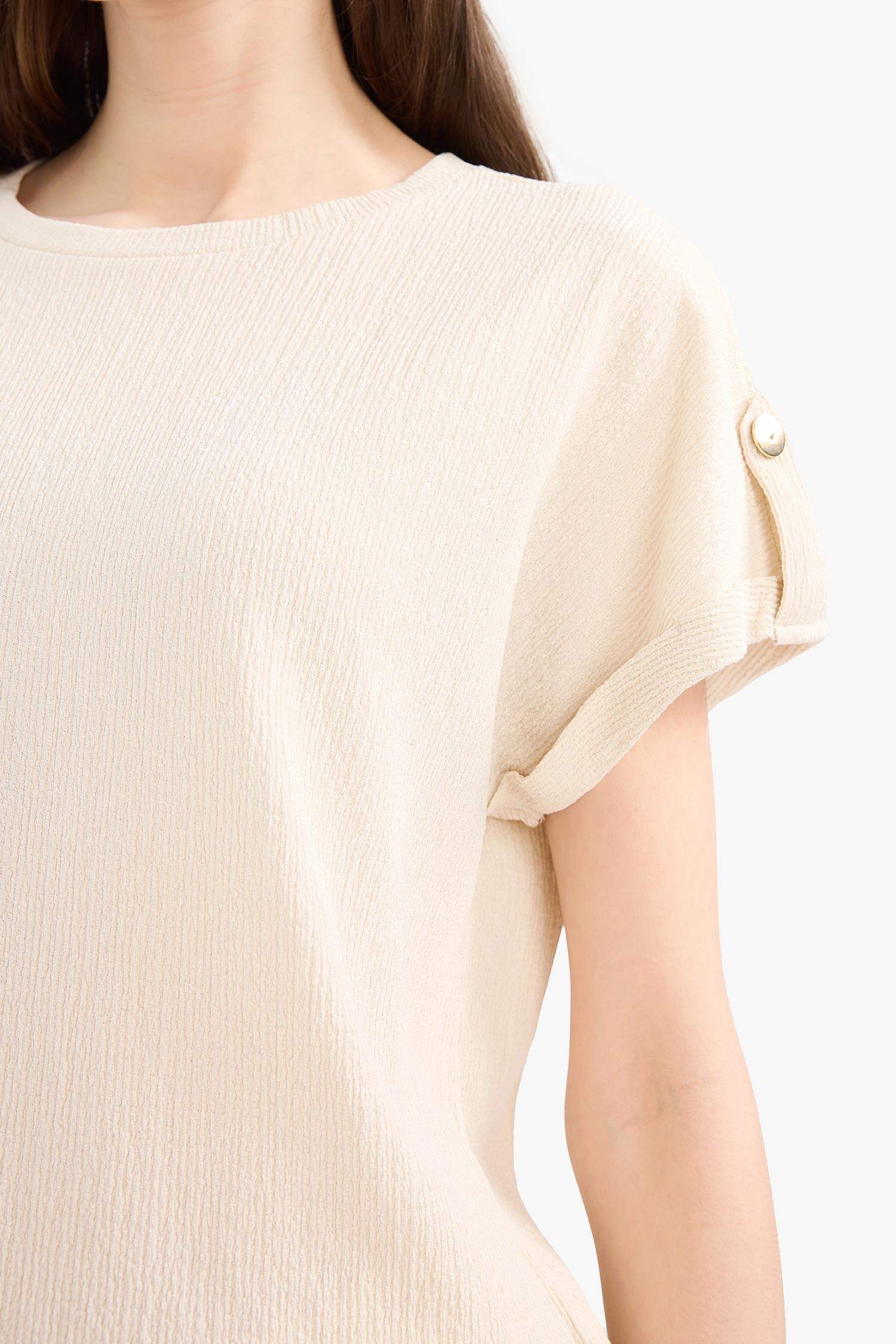 Regular Fit Crew Neck Short Sleeve T-Shirt