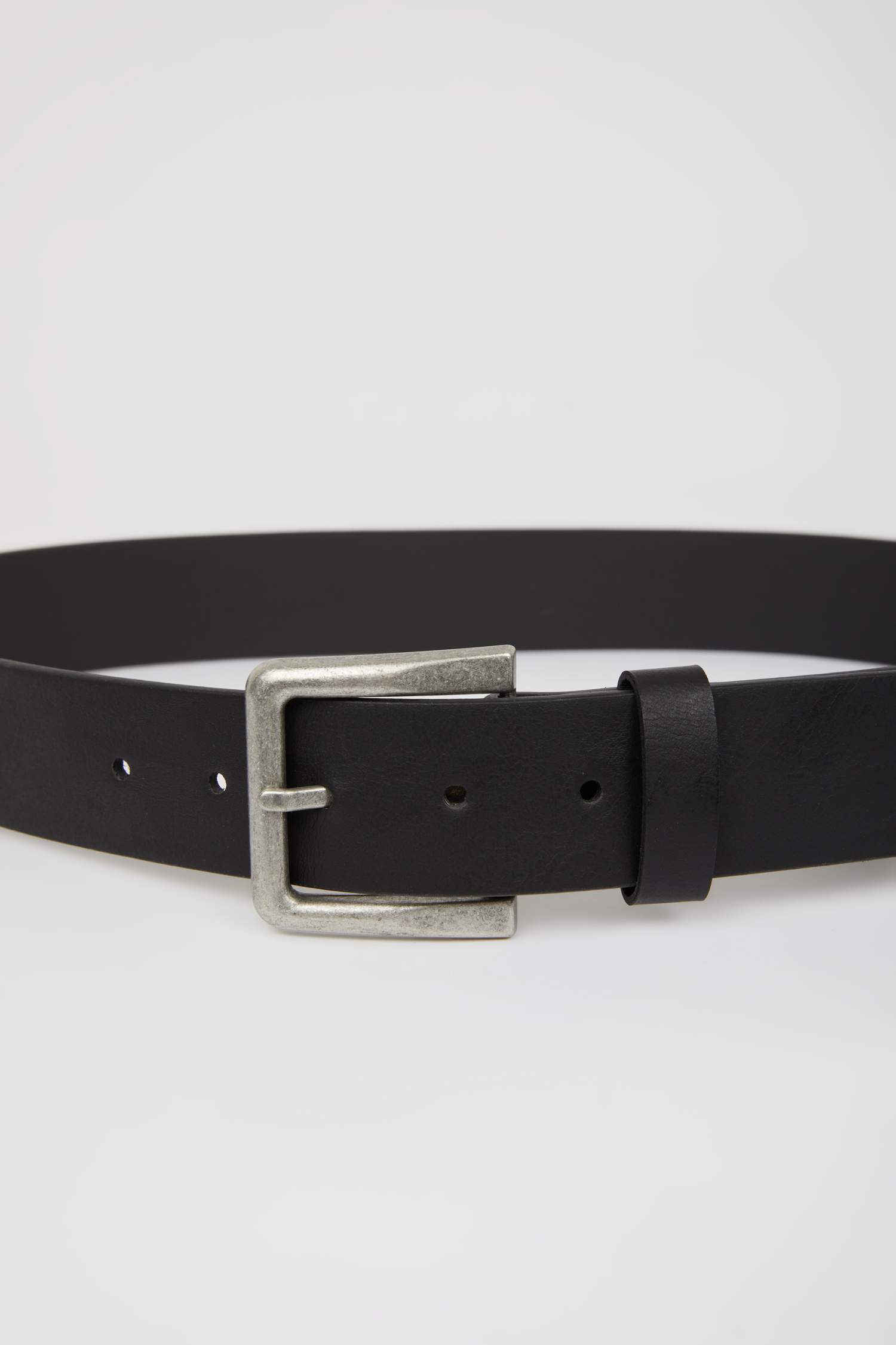 Man Faux Leather Belt