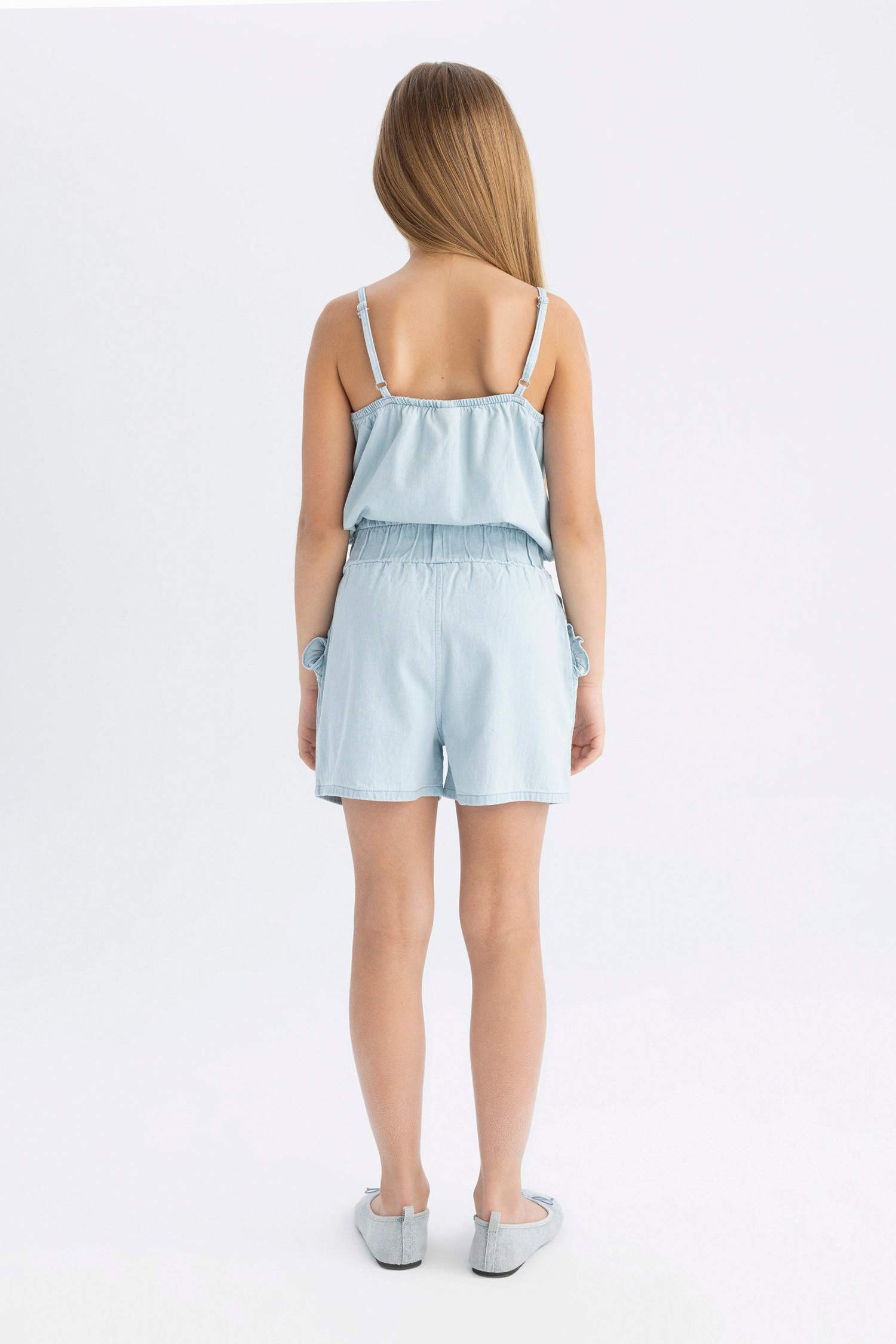 Girl Strappy Jumpsuit