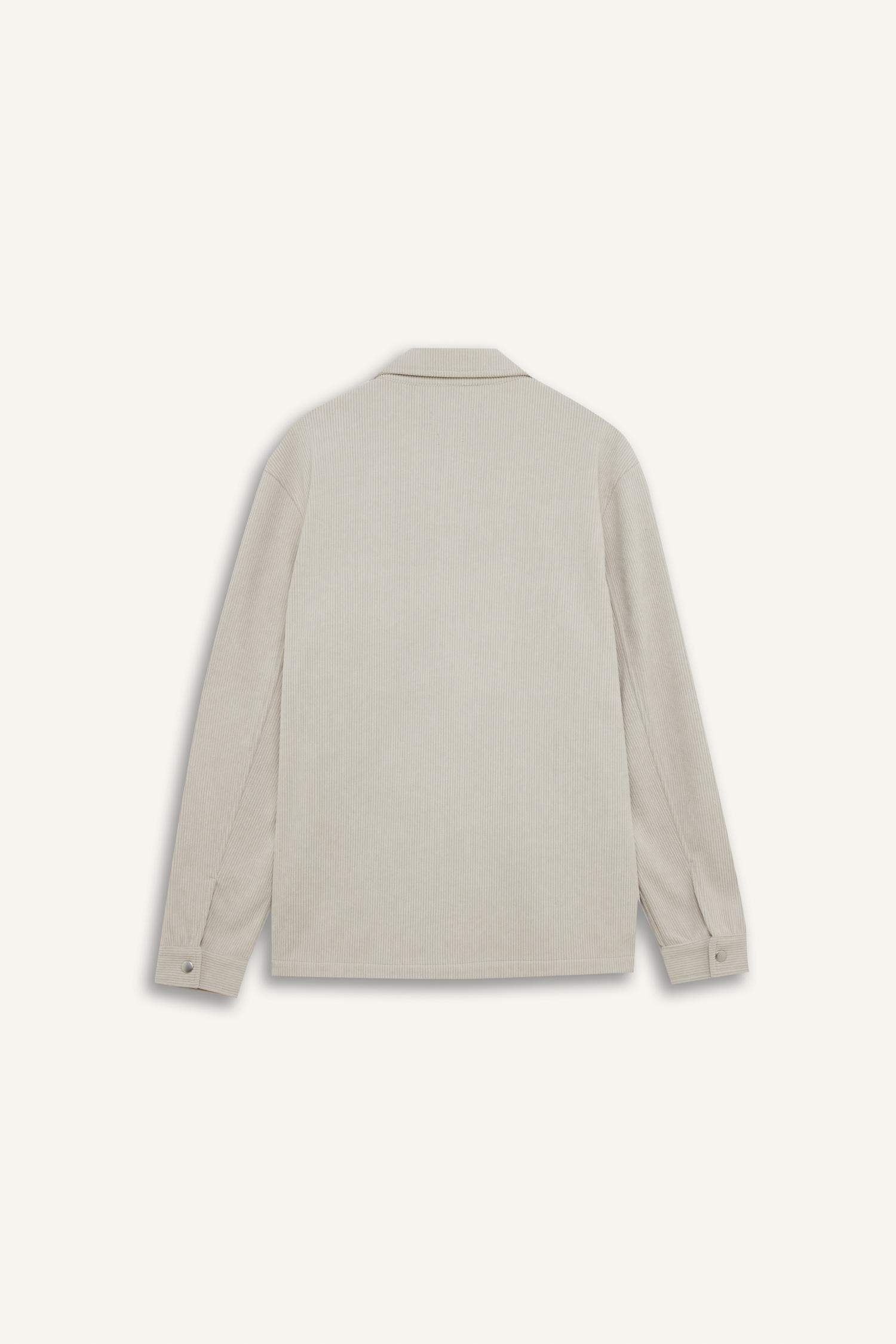 Regular Fit Long Sleeve Overshirt