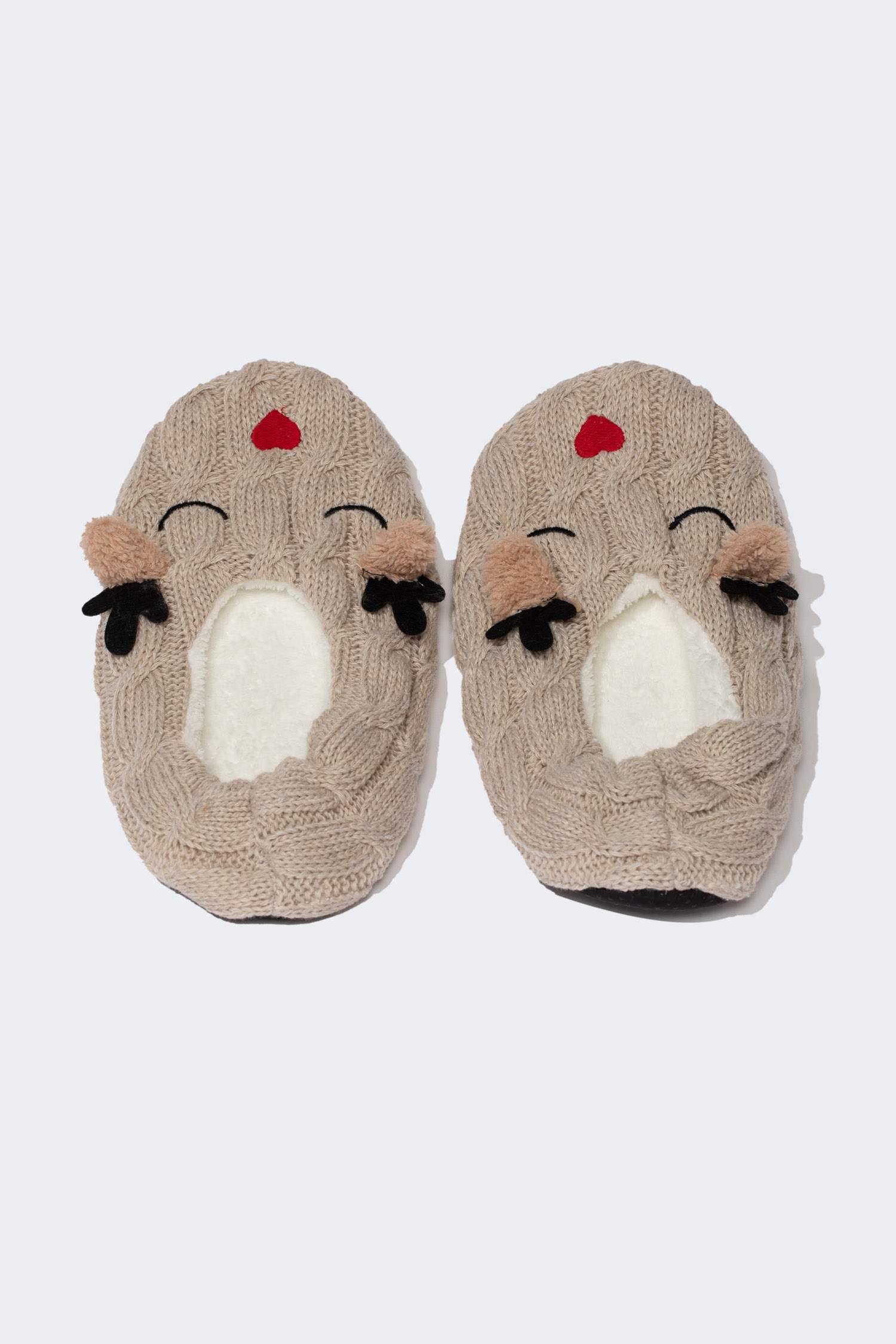 شبشب بيت نسائي بكعب مسطح سليب أون