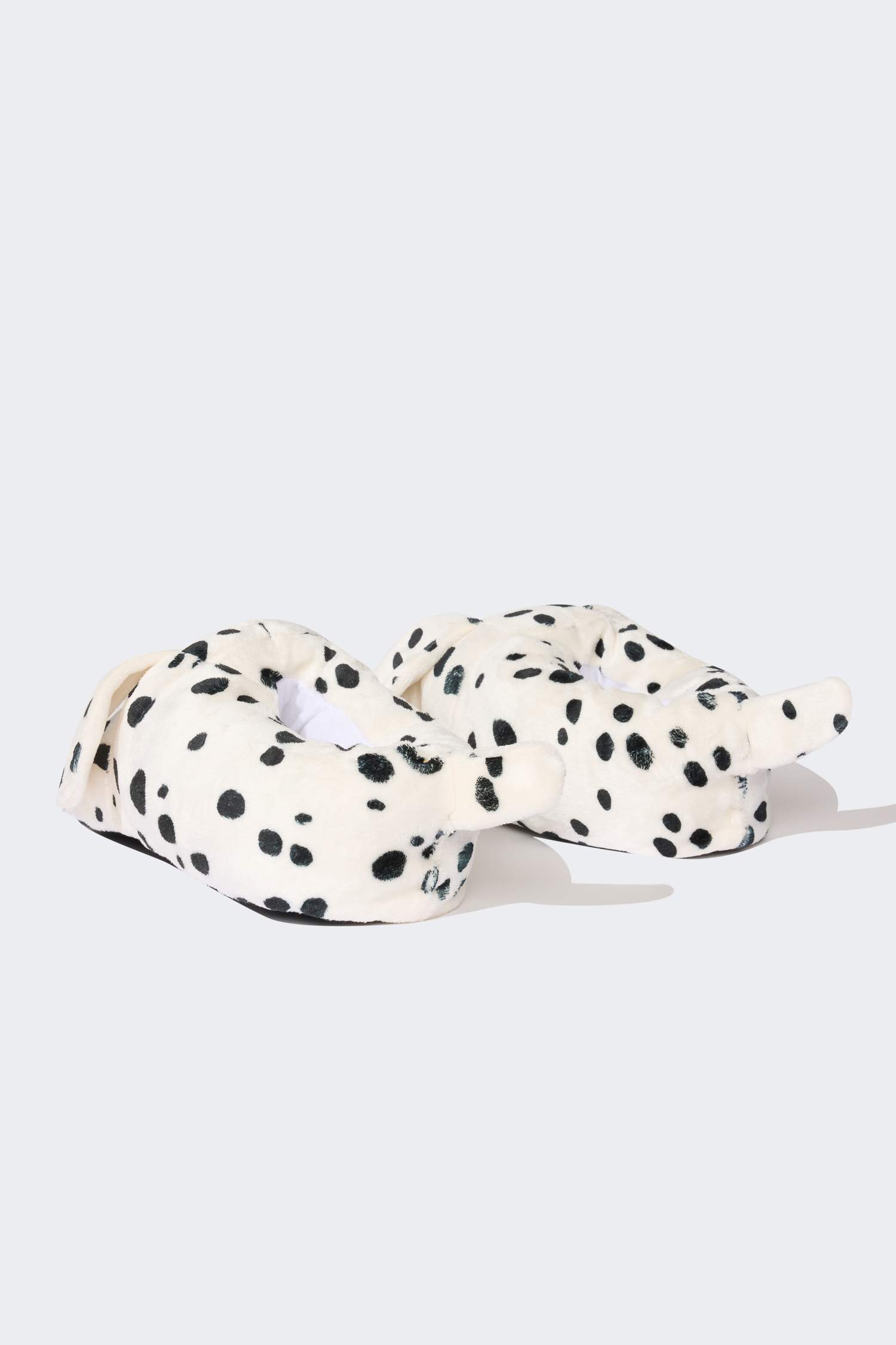 Kadın Köpek Temalı Düz Taban Panduf