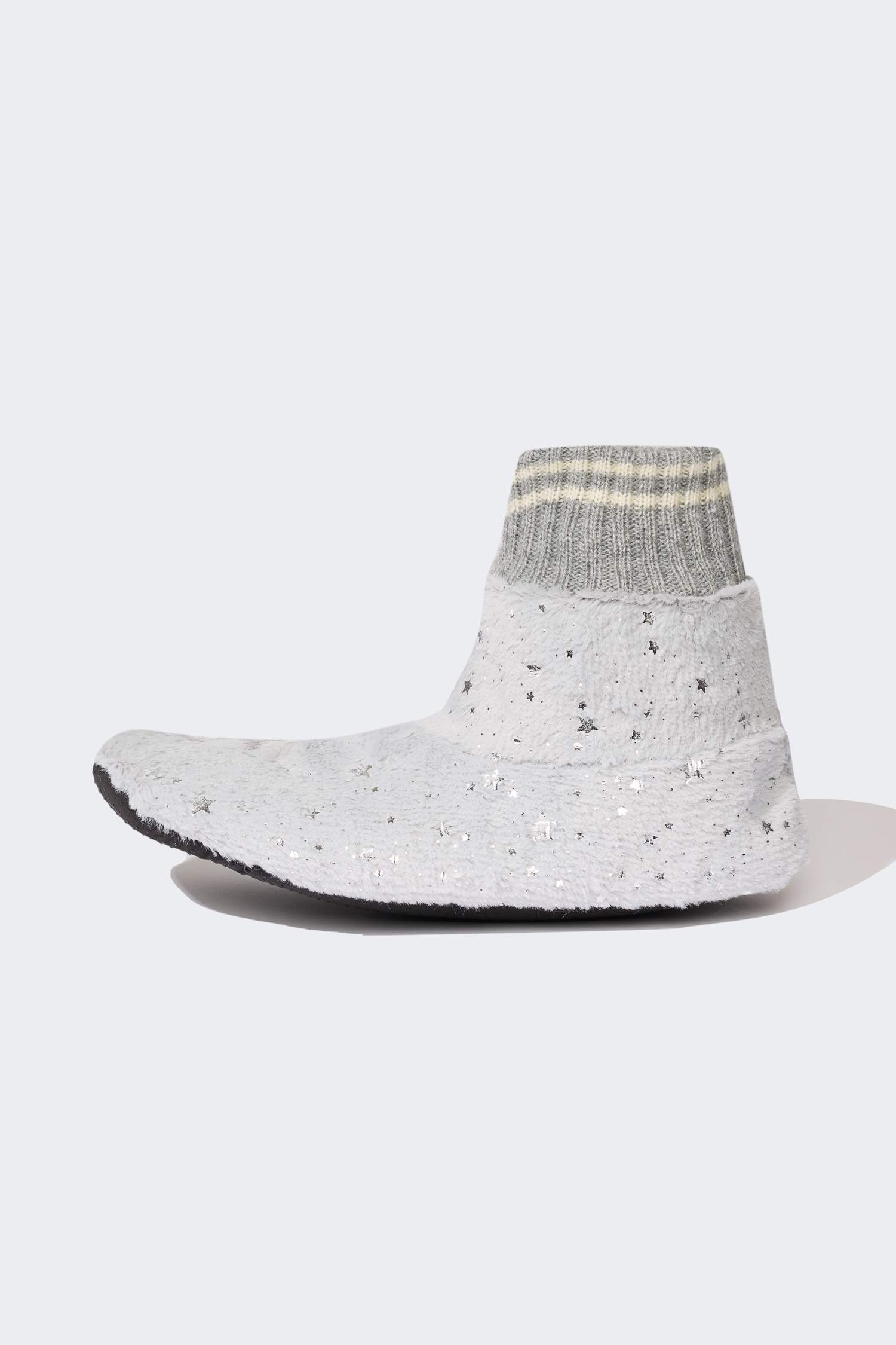 Kadın Yıldız Desenli Düz Taban Ev Botu