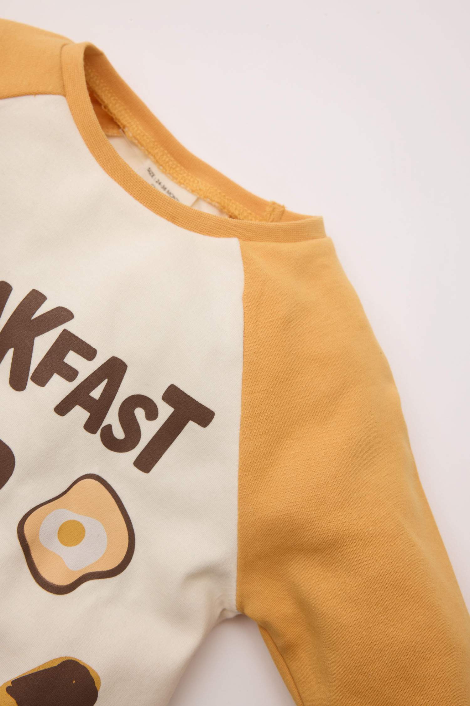 Baby Boy Printed Long Sleeve 2 Piece Pajama Set