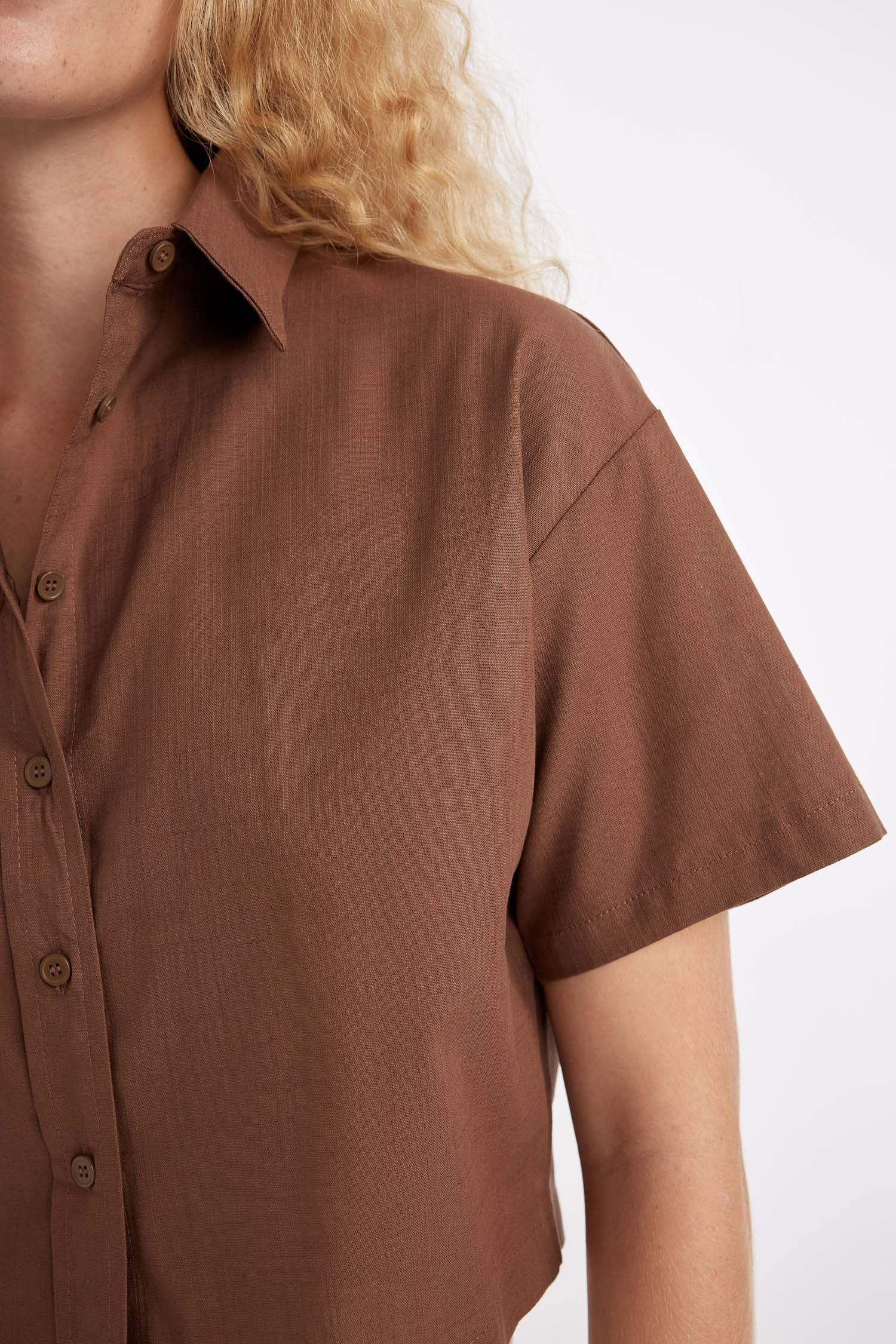 Oversize Fit Short Sleeve Shirt