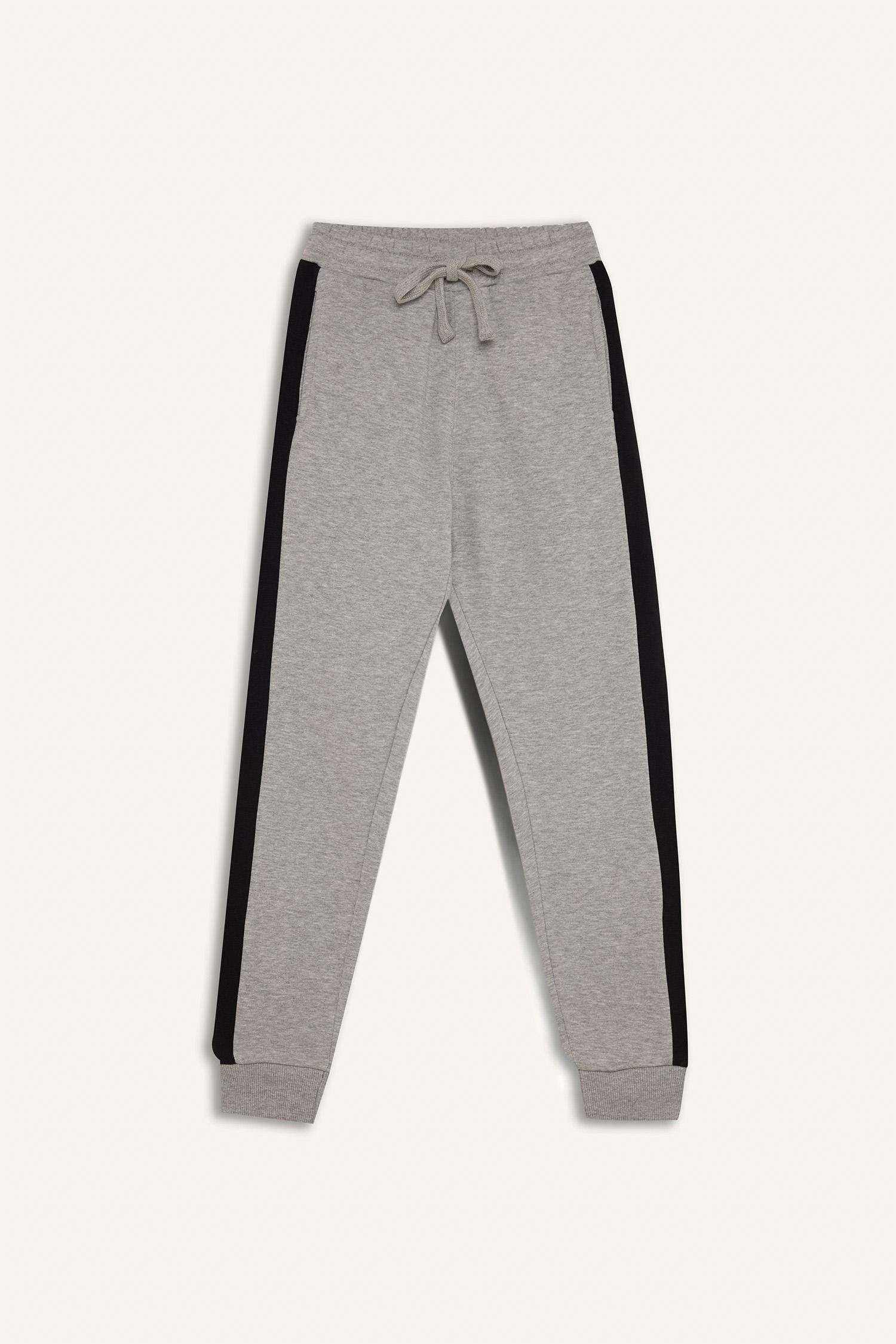 Boy Printed Sweatshirt Elasticated Sweatpants 2 Piece Set