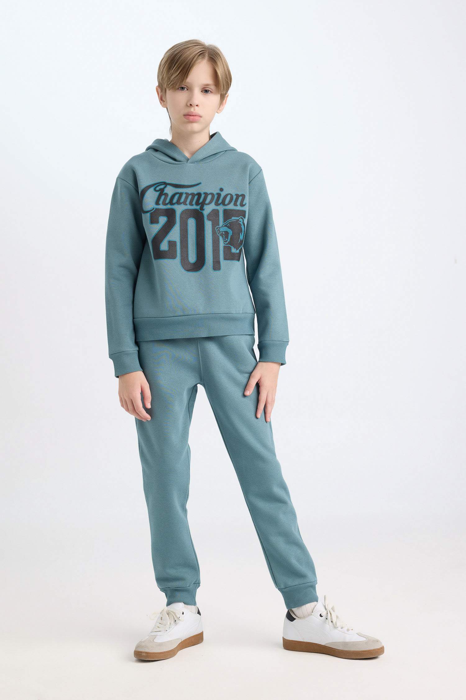 Ensemble Sweat-shirt et Sweatpants à taille élastique pour Garçon