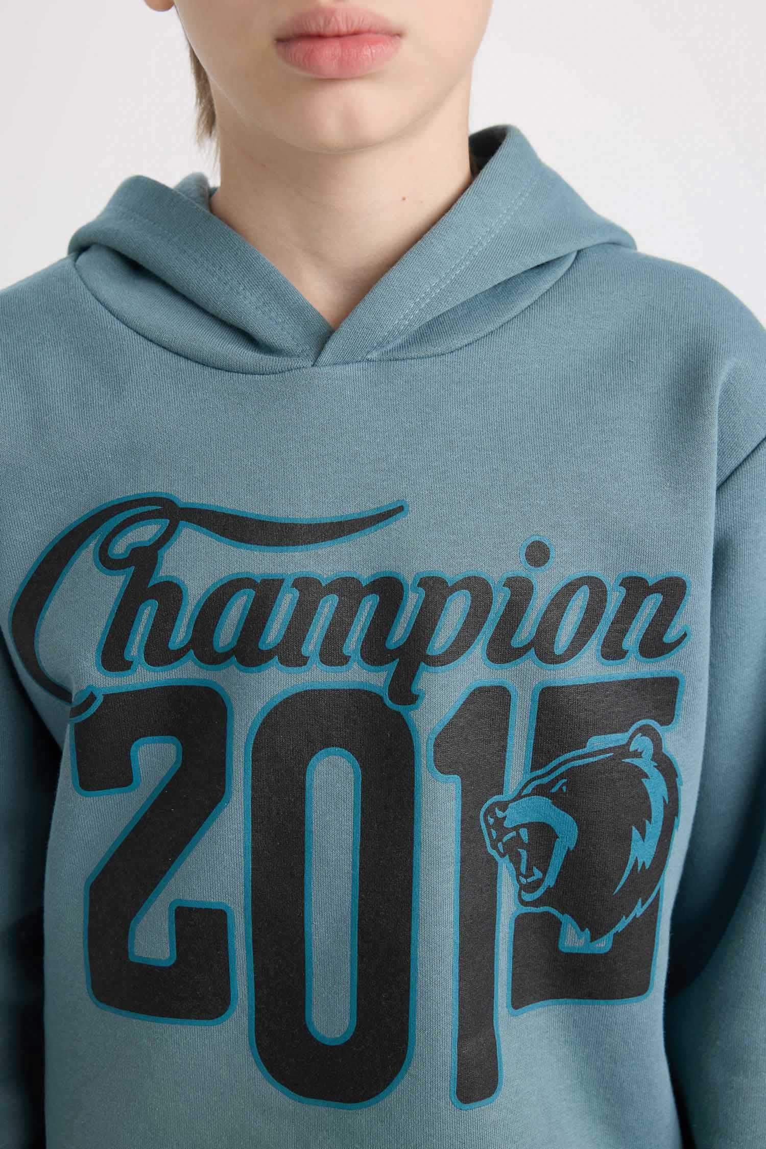 Ensemble Sweat-shirt et Sweatpants à taille élastique pour Garçon