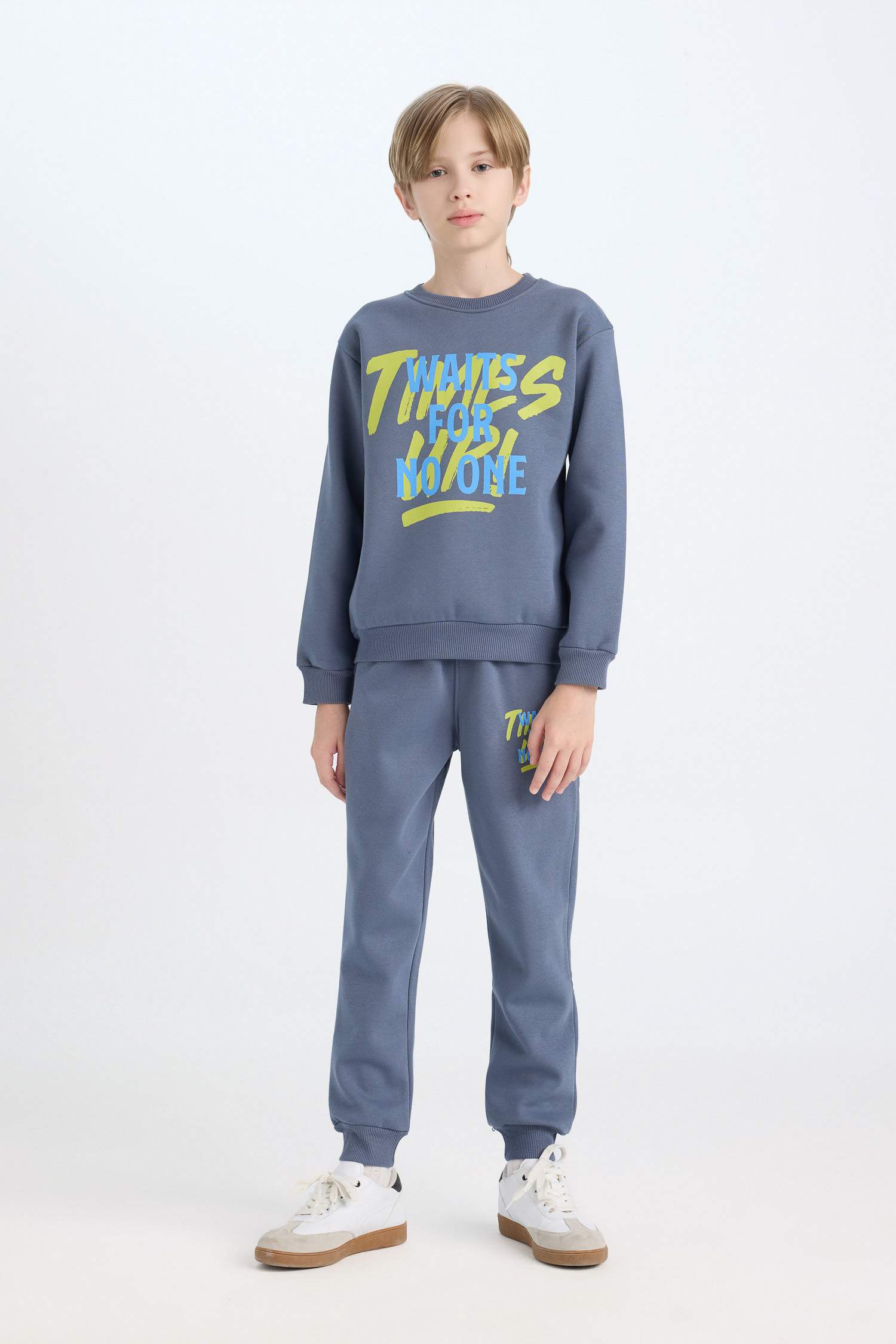 Ensemble Sweat-shirt et Sweatpants imprimés pour Garçon