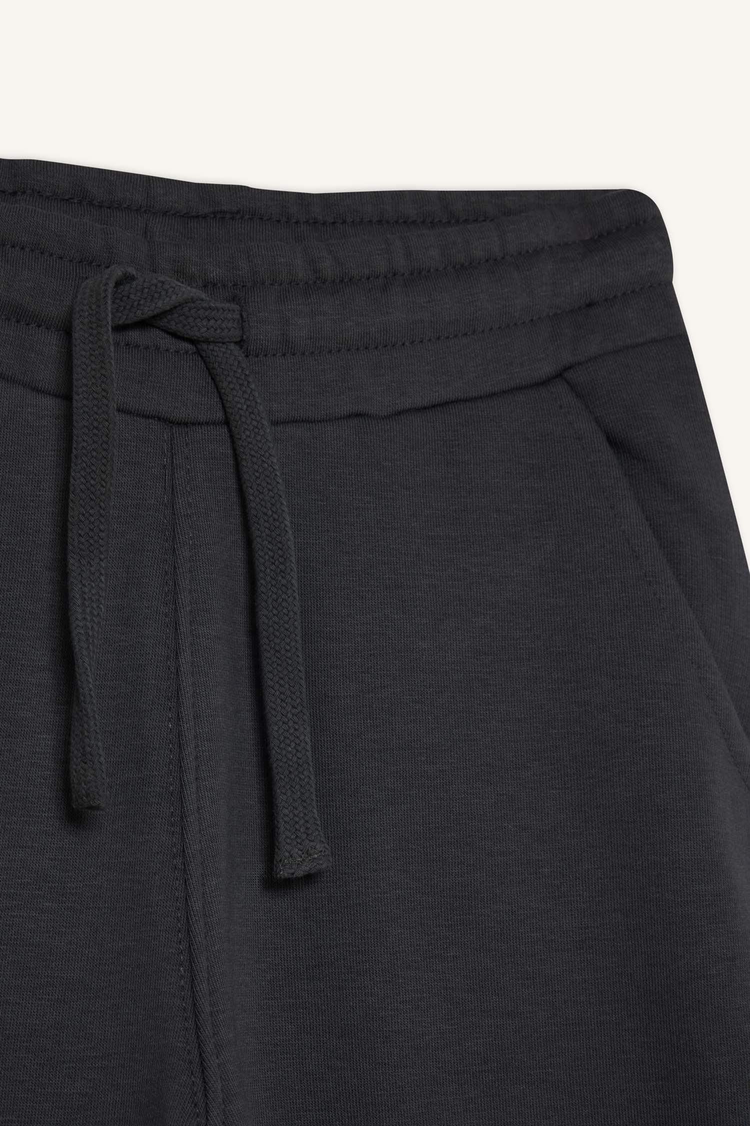 Erkek Çocuk 2'li Takım Kapüşonlu Baskılı Sweatshirt Beli Paçası Lastikli Eşofman Altı