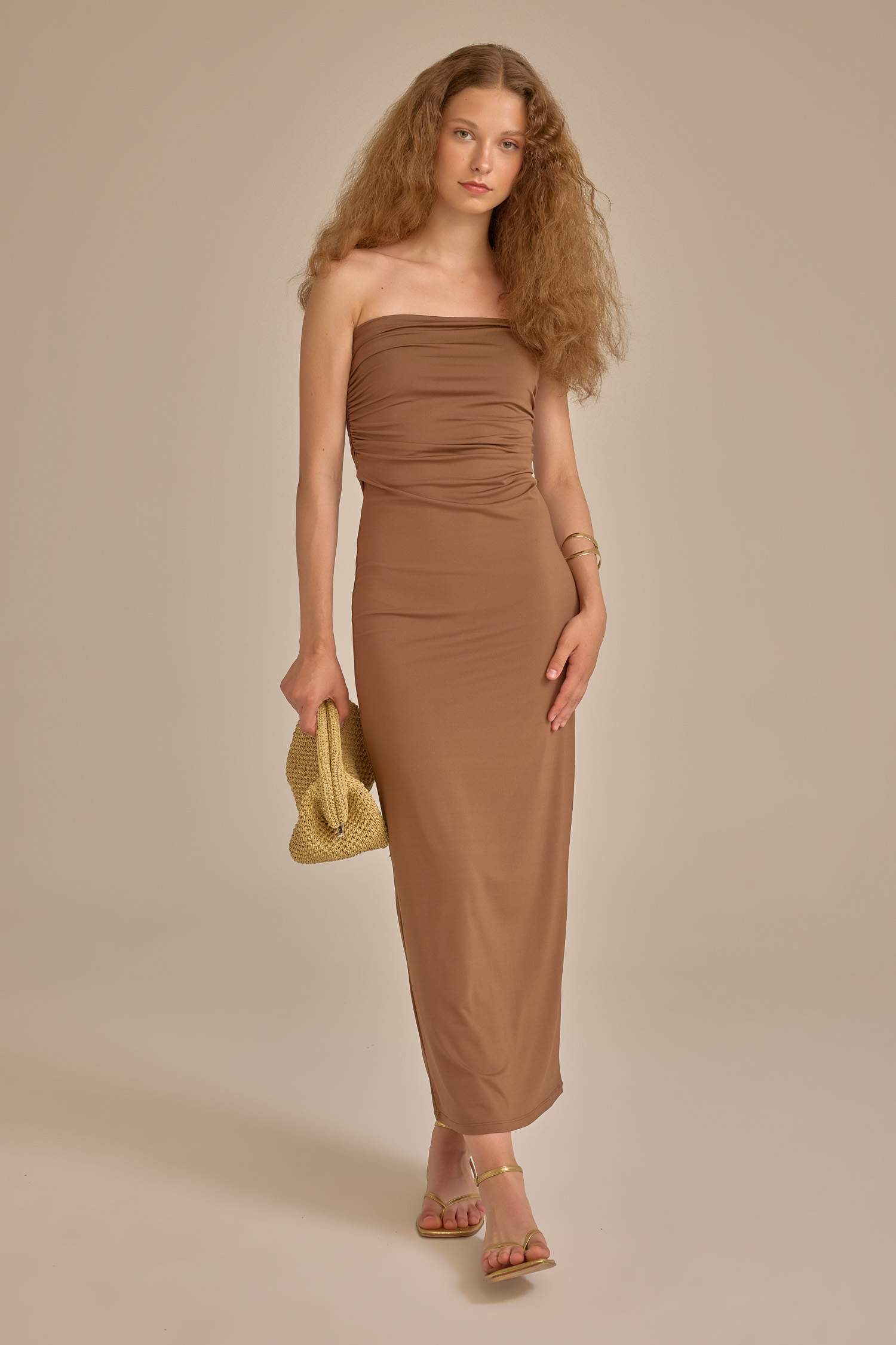 Strapless Maxi Dress