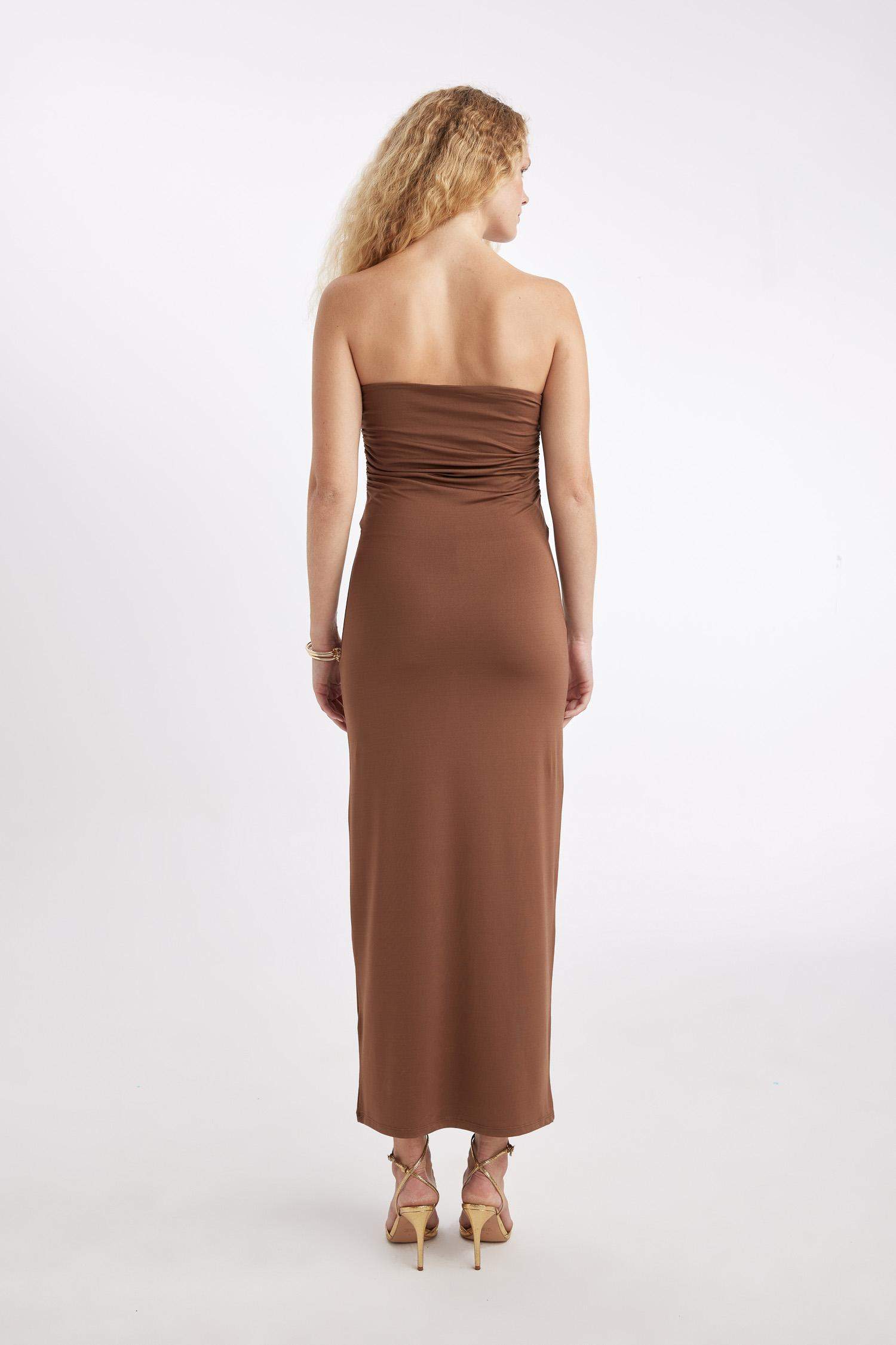 Strapless Maxi Dress