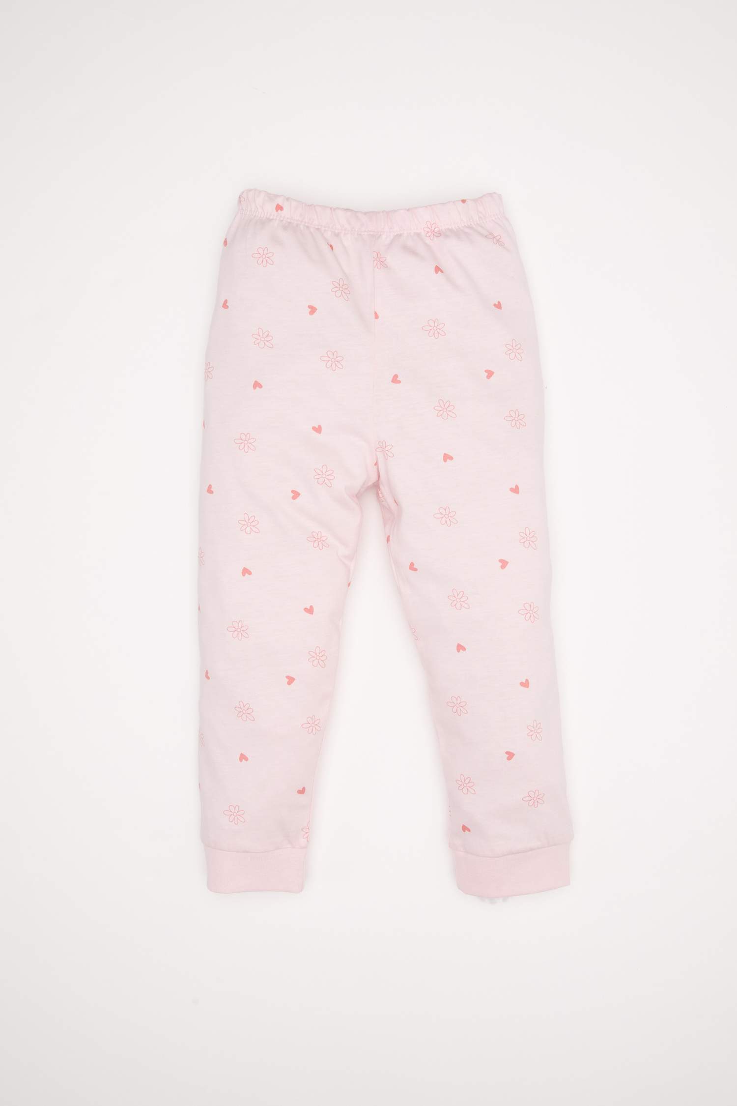 سيت بجامة بناتي ممشط بياخة مستديرة من سنوبي - قطعتين