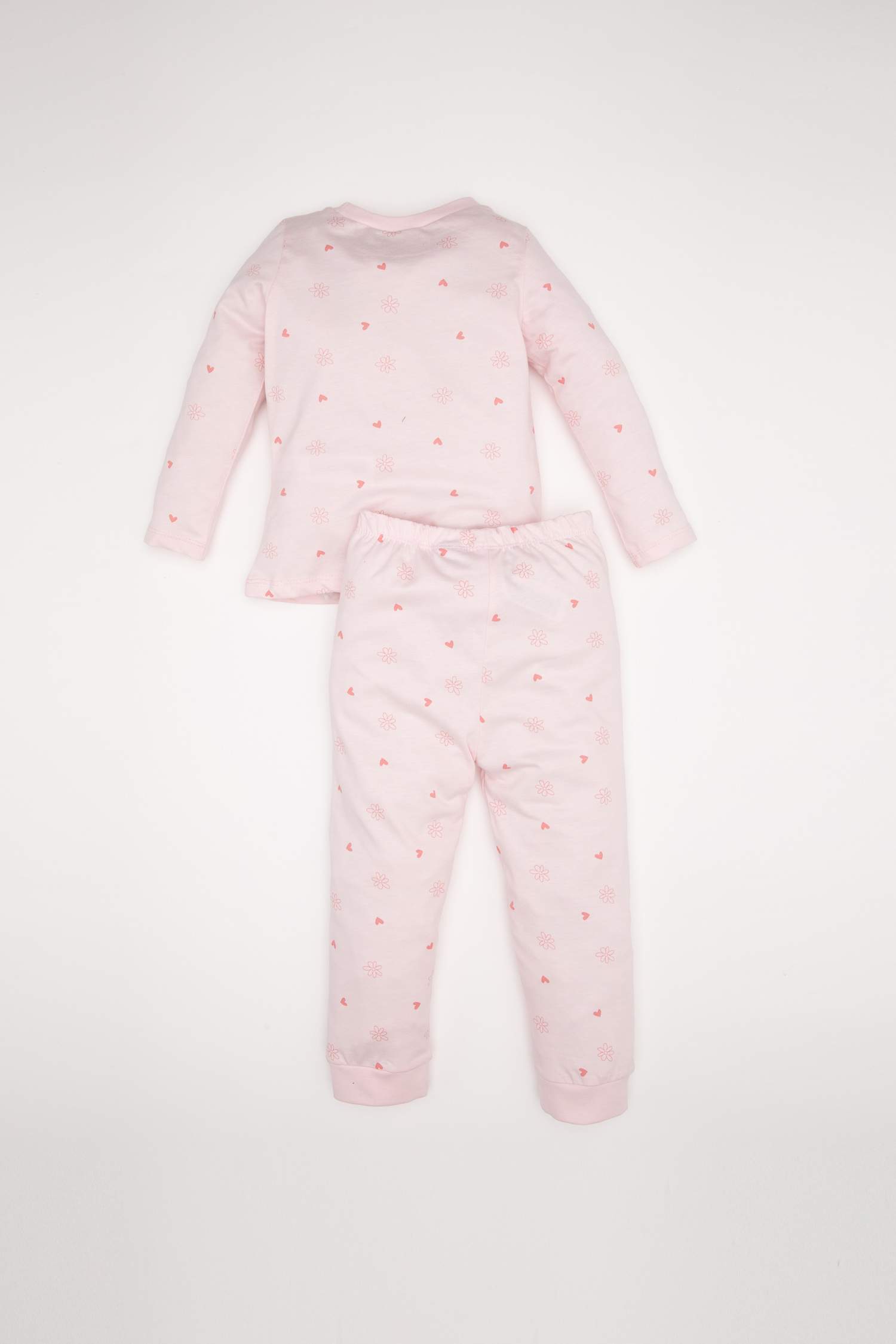 سيت بجامة بناتي ممشط بياخة مستديرة من سنوبي - قطعتين