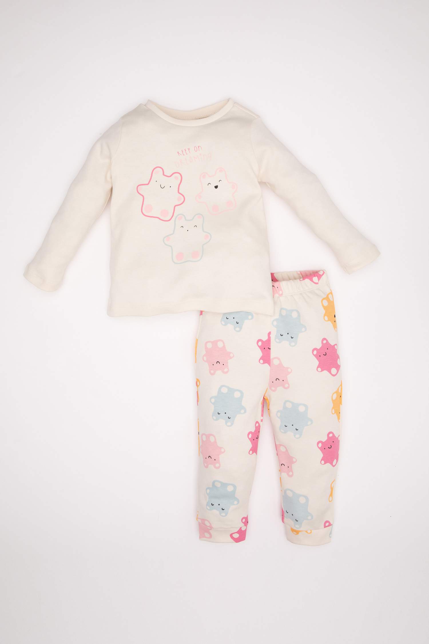 Baby Girl Printed 2 Piece Pajama Set