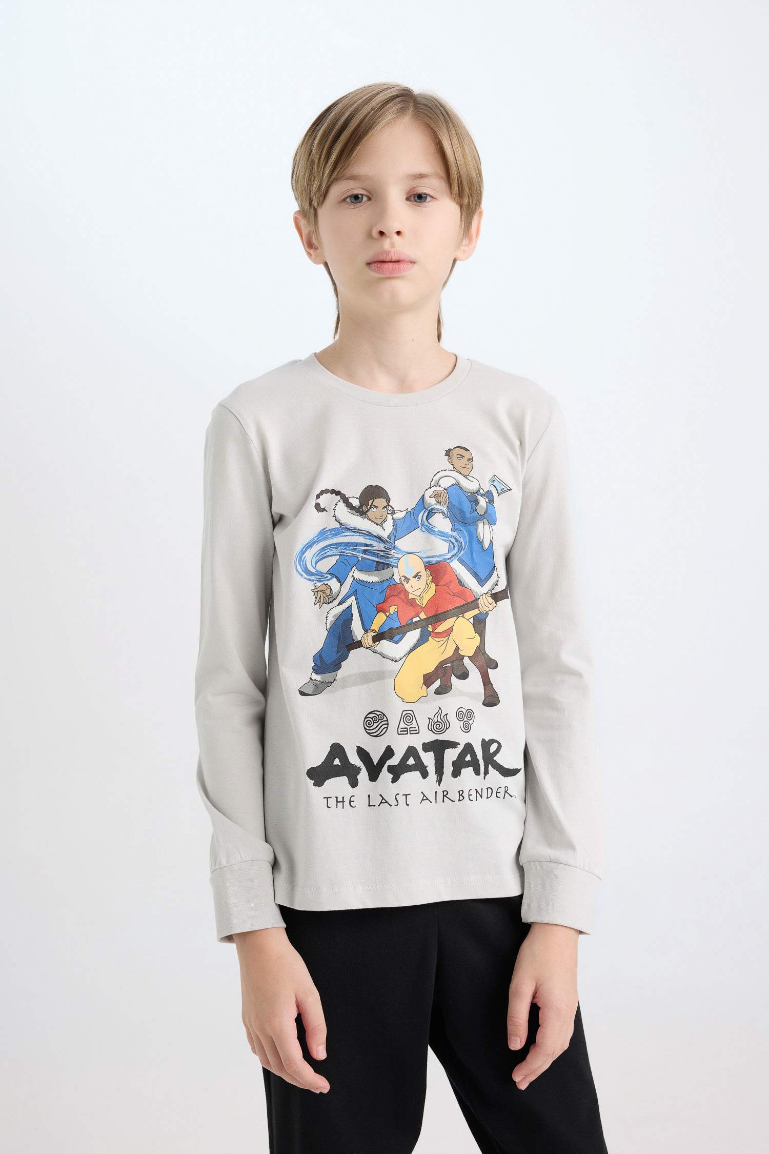 Boy Avatar the Last Airbender Top Bottom 2 Piece Pajama Set