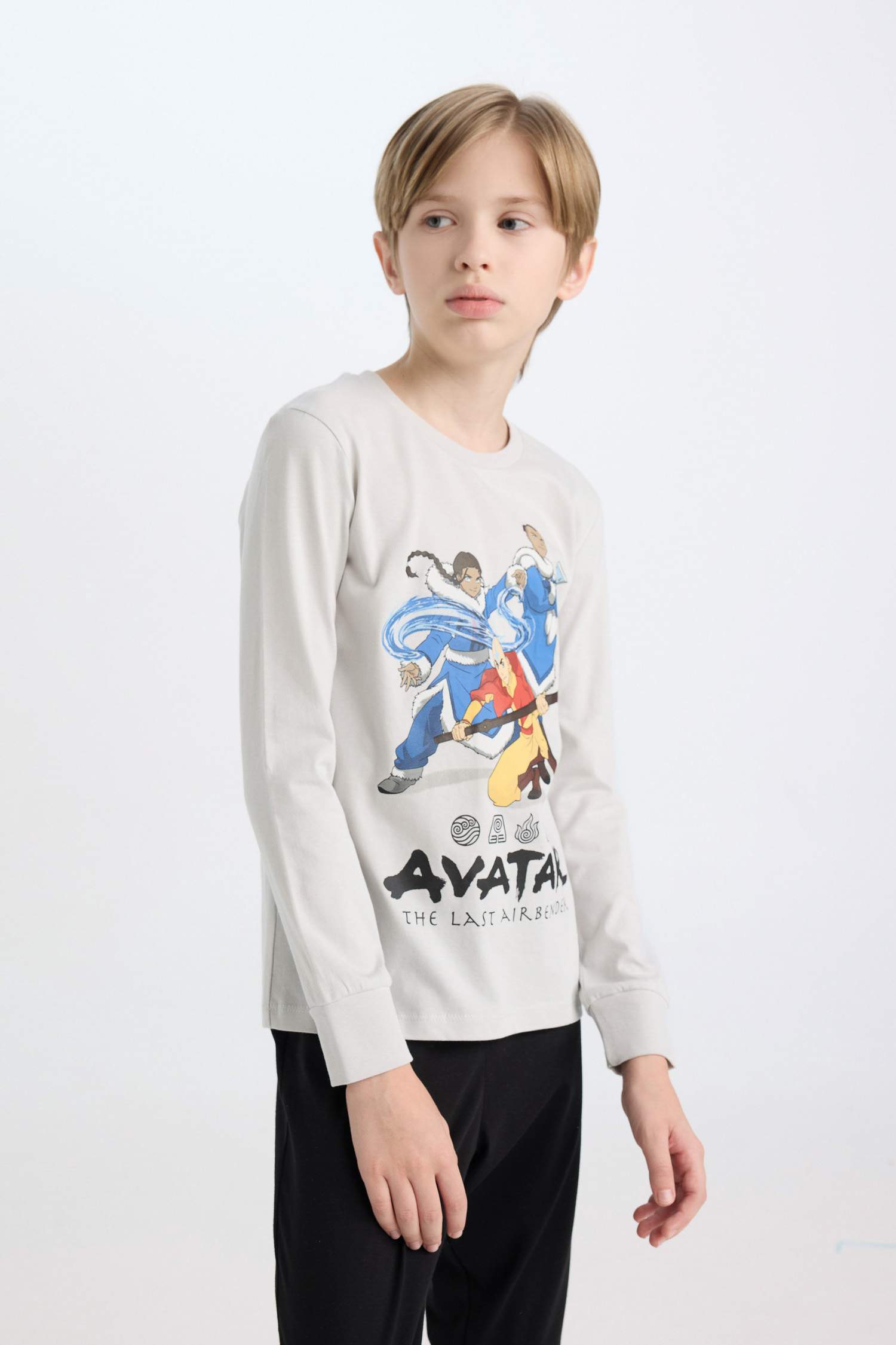 Boy Avatar the Last Airbender Top Bottom 2 Piece Pajama Set