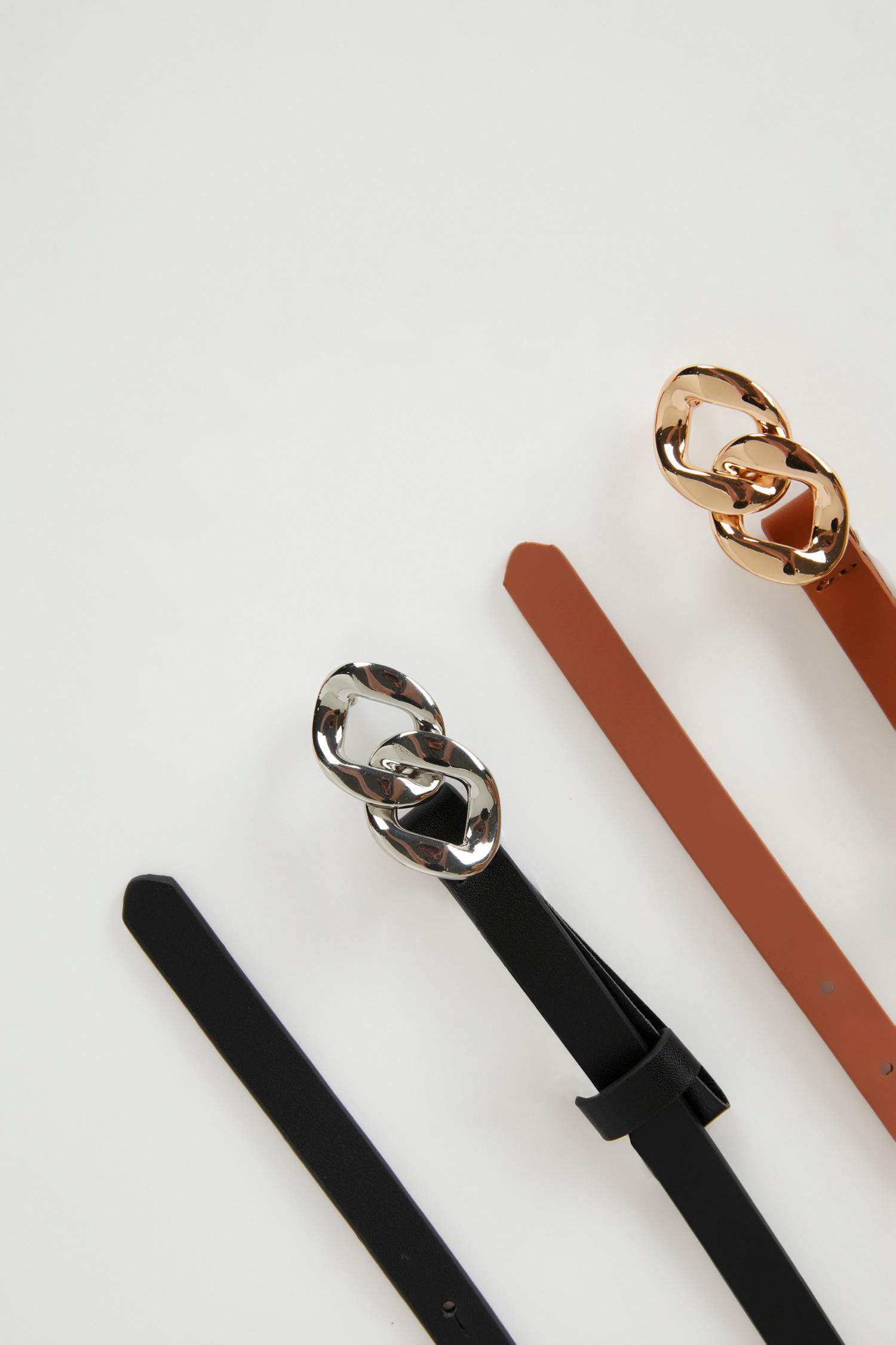 Woman 2 Piece Braided Classic Belt