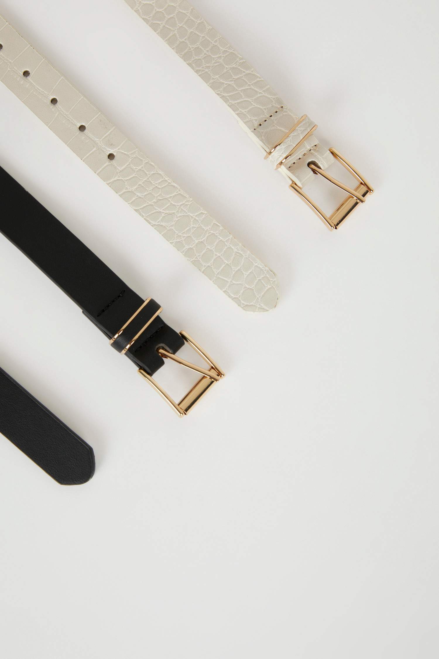 Ремень из искусственной кожи для женщин, 2 шт