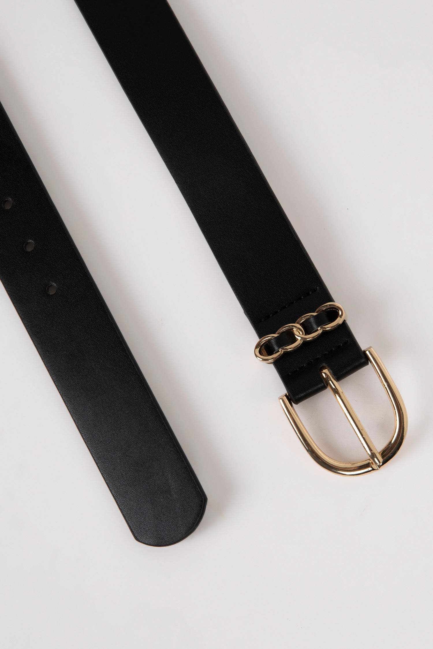 Kadın Suni Deri Jean Kemeri