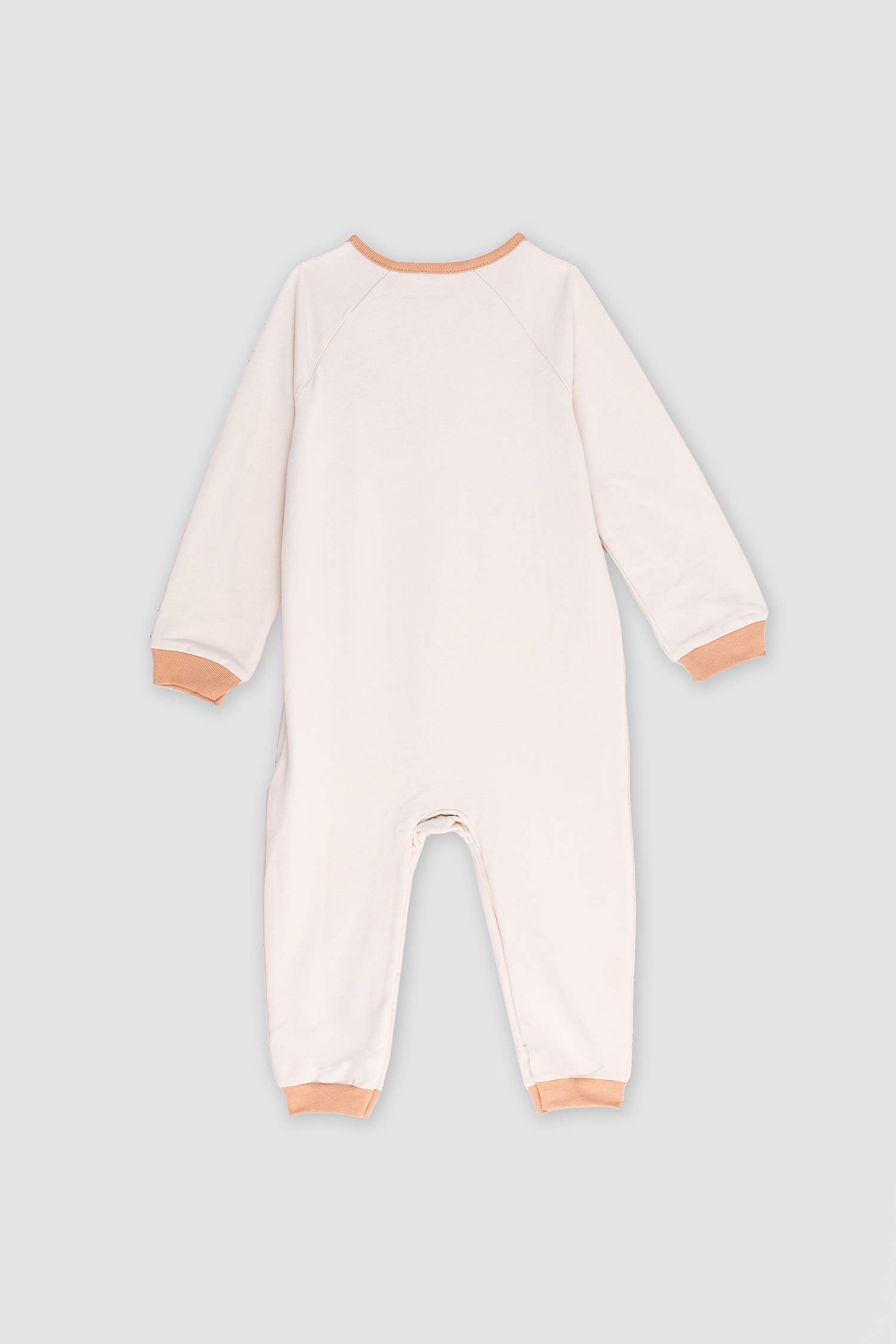 Baby Boy Newborn Lion Printed Thin Fabric Jumpsuit