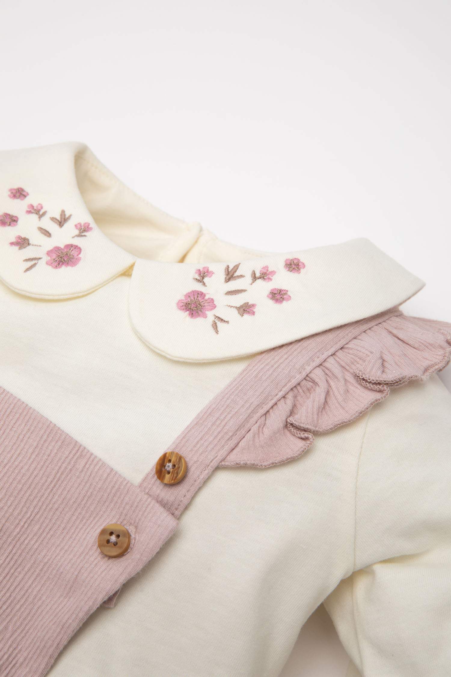 Ensembles 2 pièces T-shirt et robe salopette pour bébé Fille