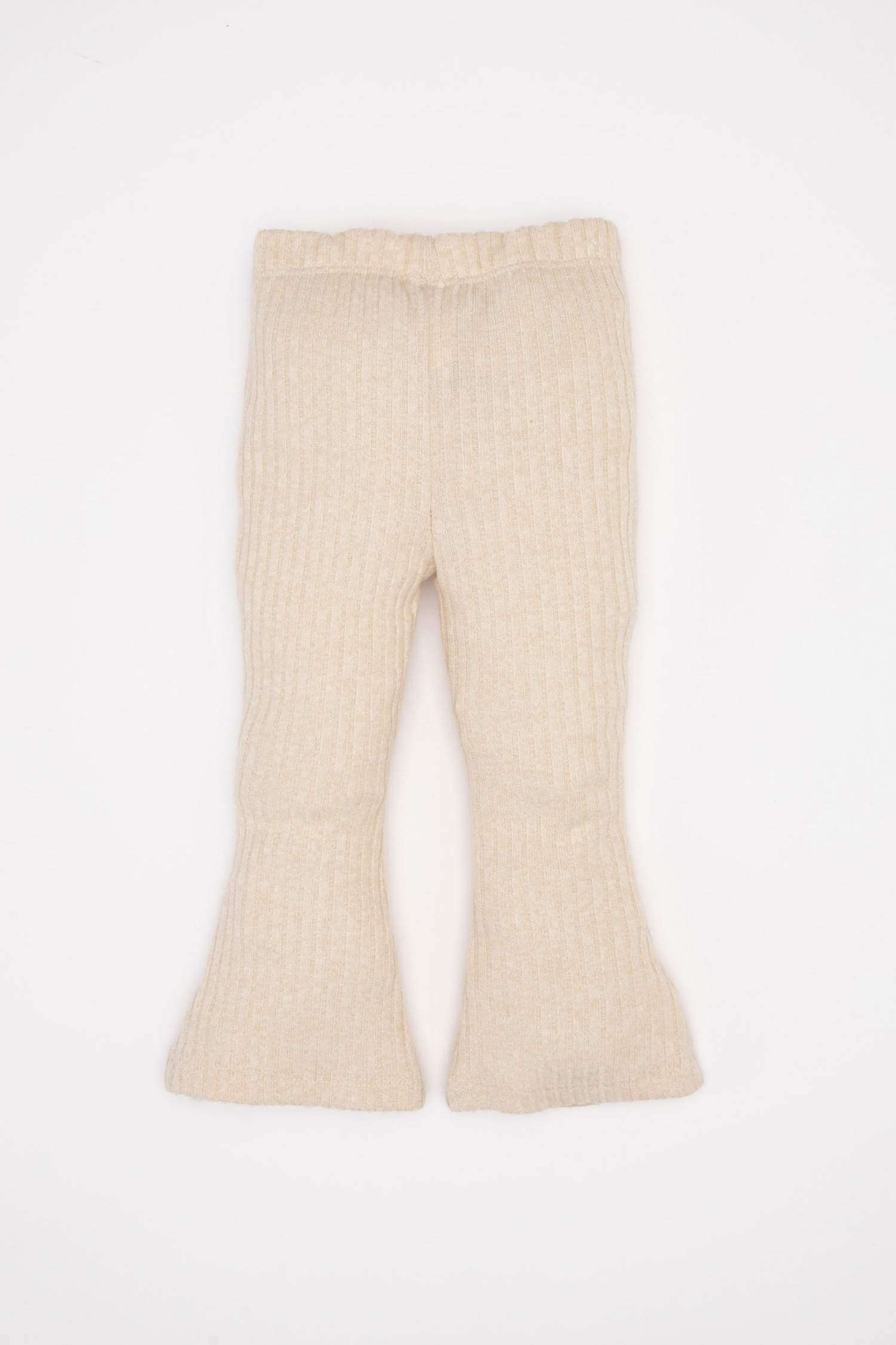 بنطلون ستريج بناتي مضلع برجل واسع