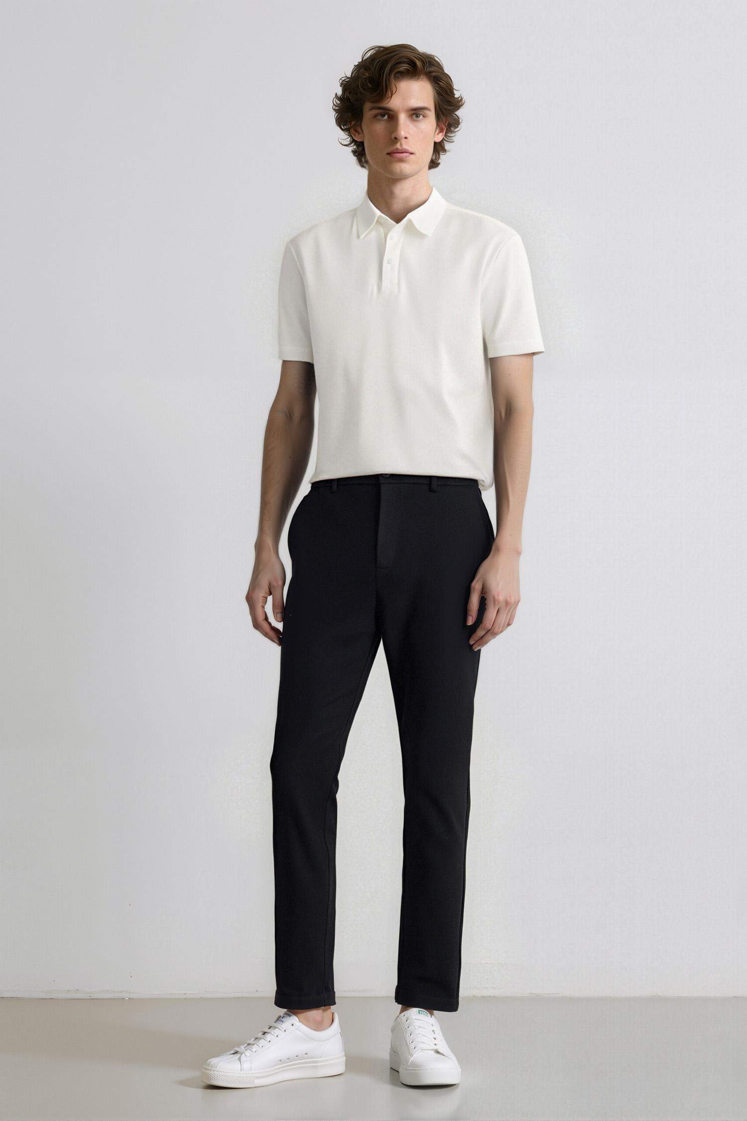 Jogger Yazlık Kumaş Pantolon Basic Düz Cepli Düz Paça