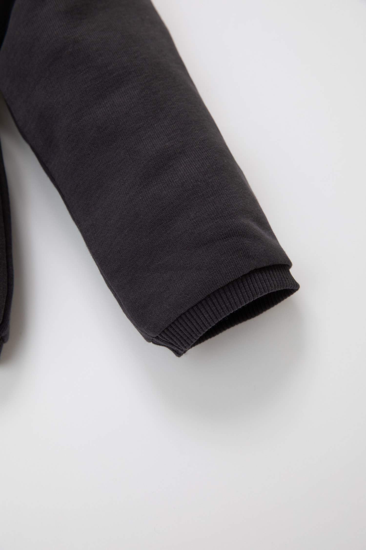 Kız Bebek 2'li Takım Kalp Desenli Sweatshirt Lastikli Tayt