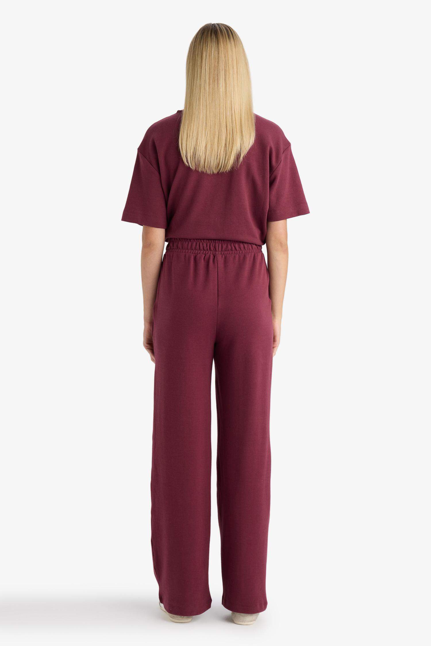 Straight Fit Basic Trousers