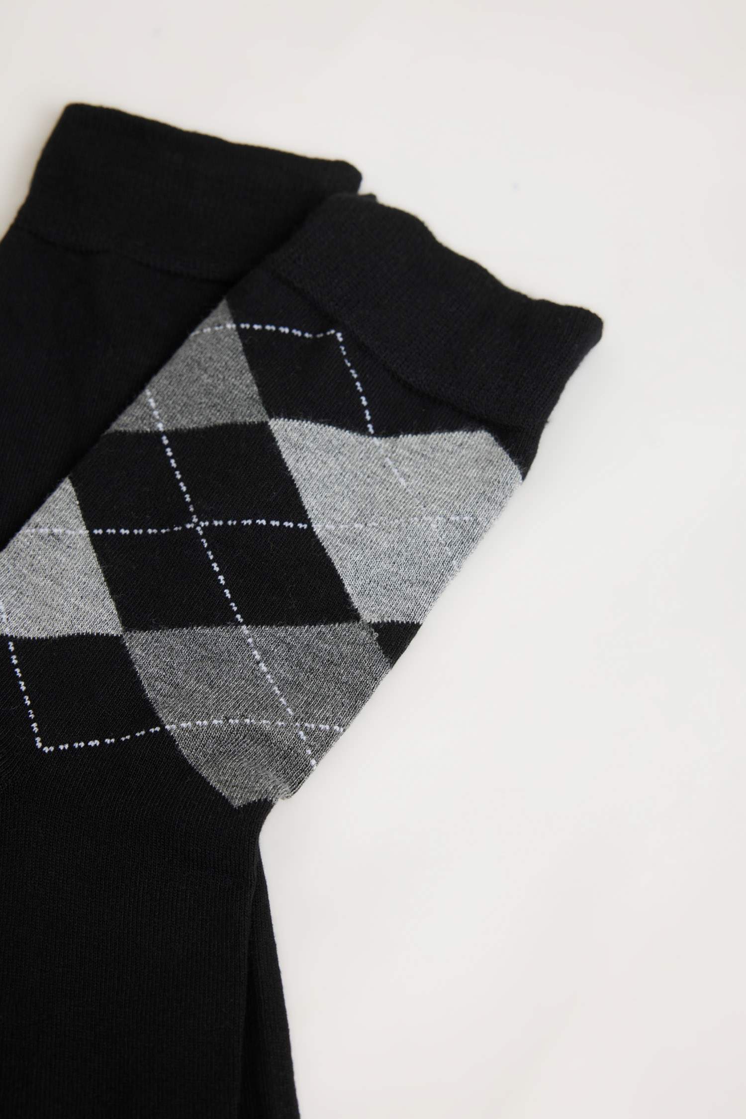 جوارب طويلة بامبو رجالي - قطعتين