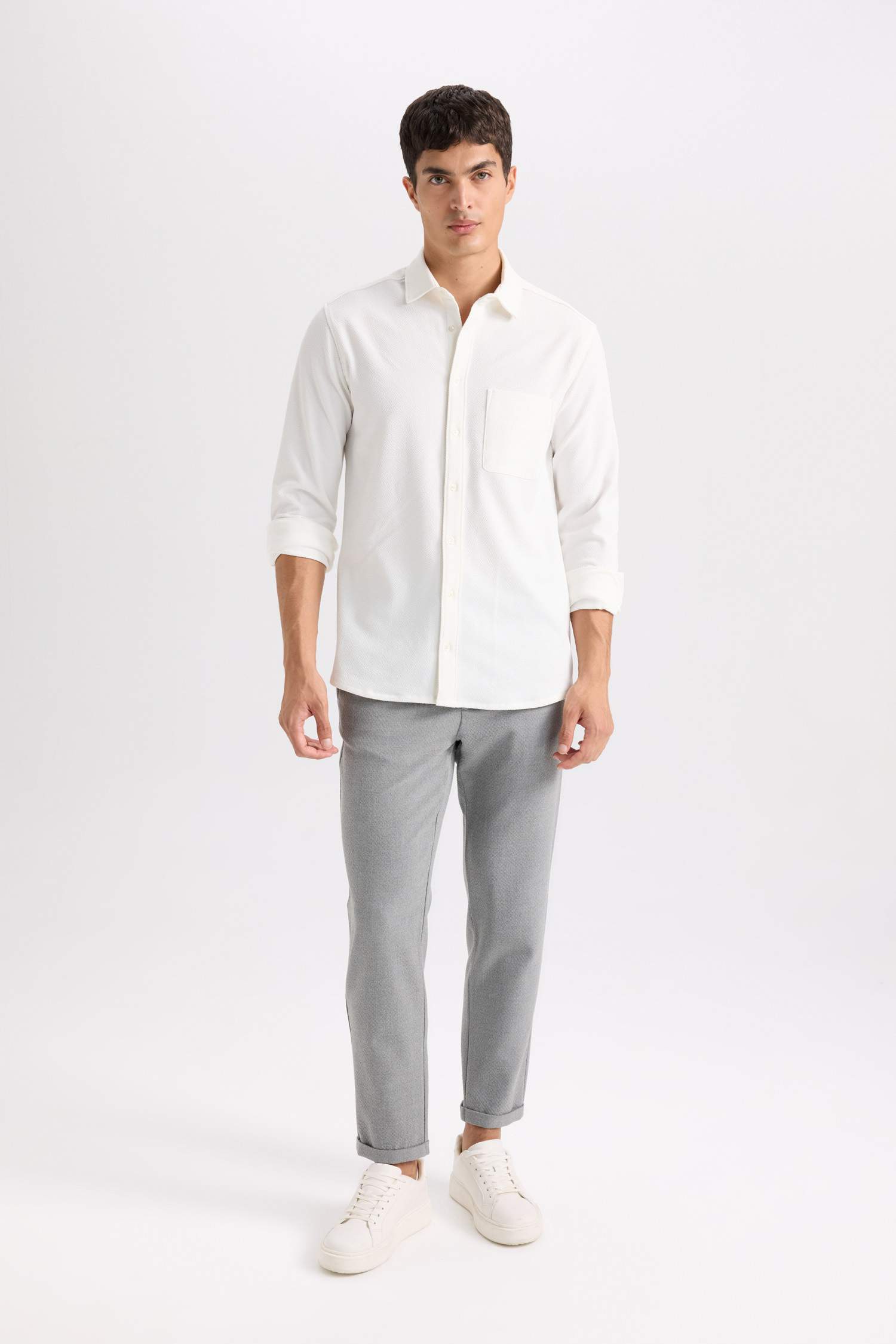 سروال مجعد جوجر فيت