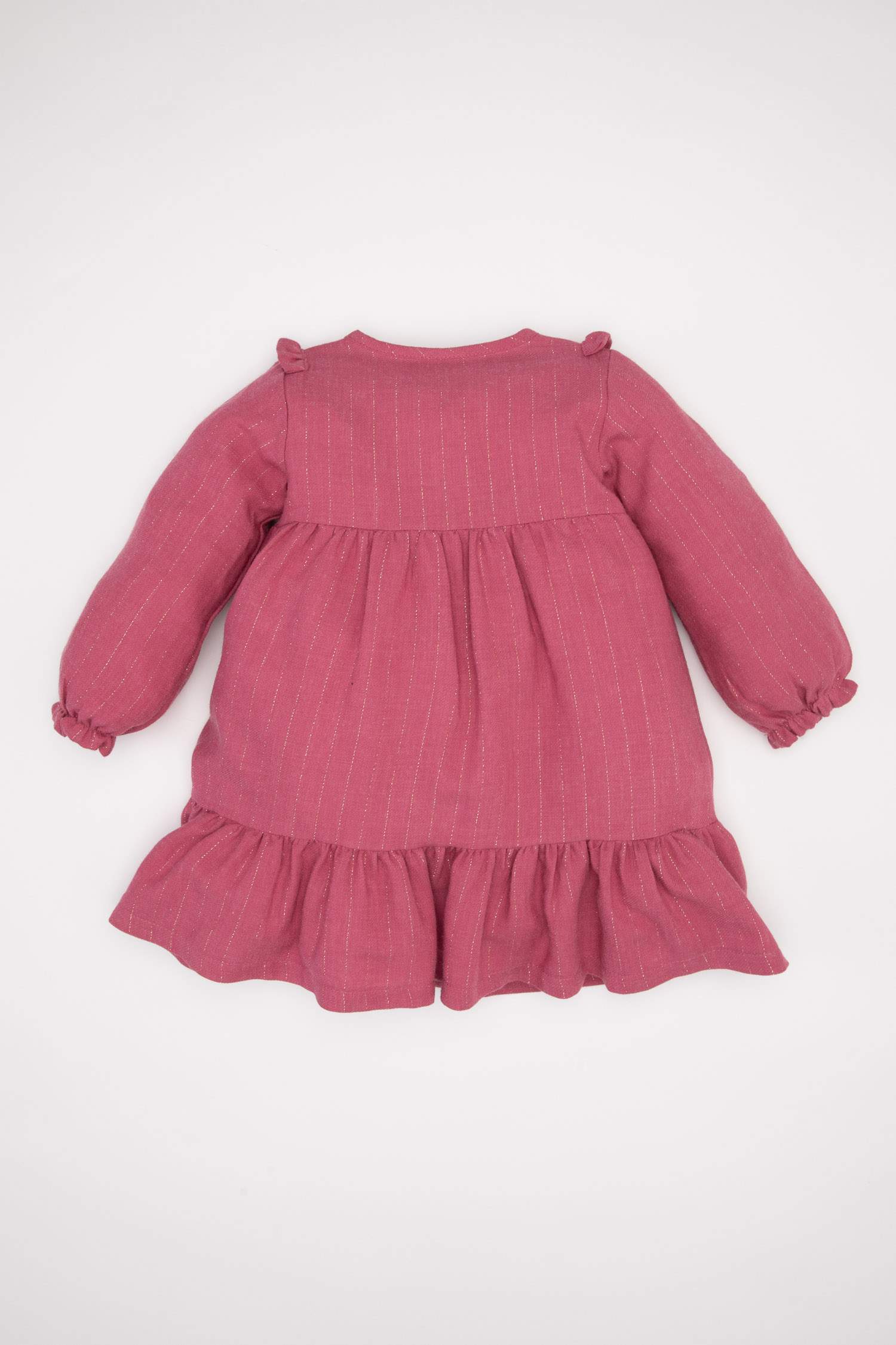 Regular Fit Long Sleeve Woven Dress