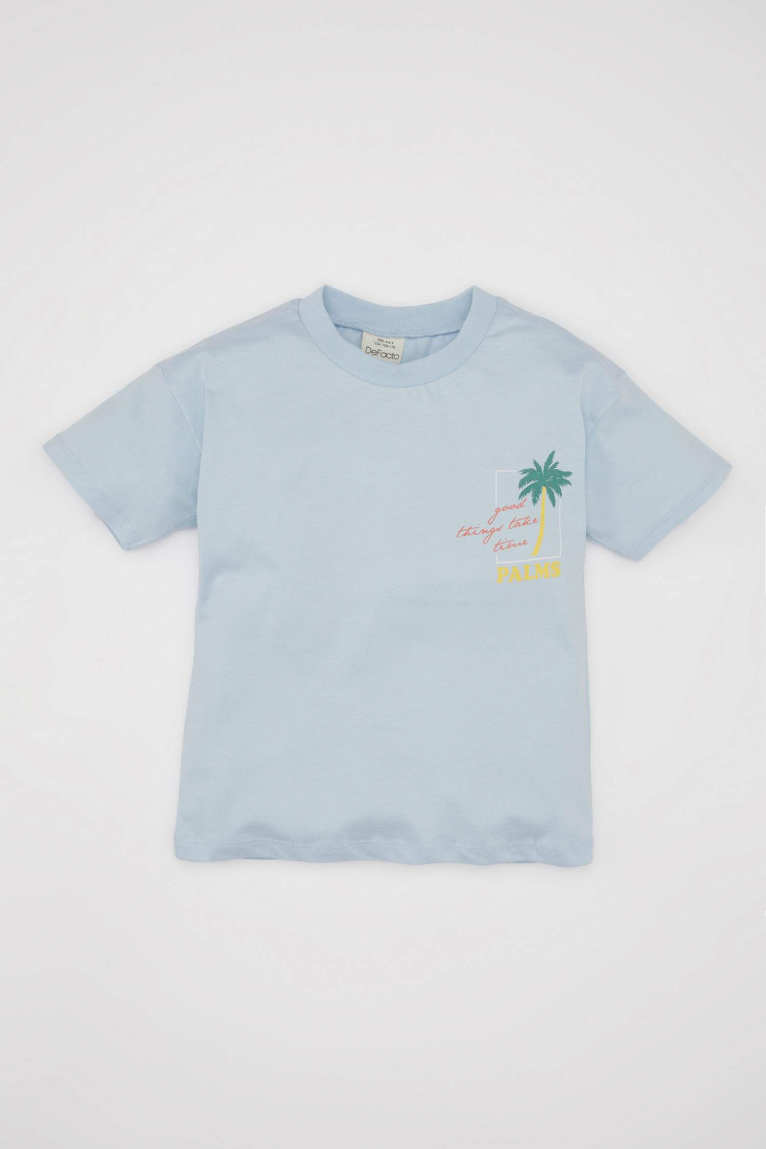 Baby Boy Printed Short Sleeve T-Shirt