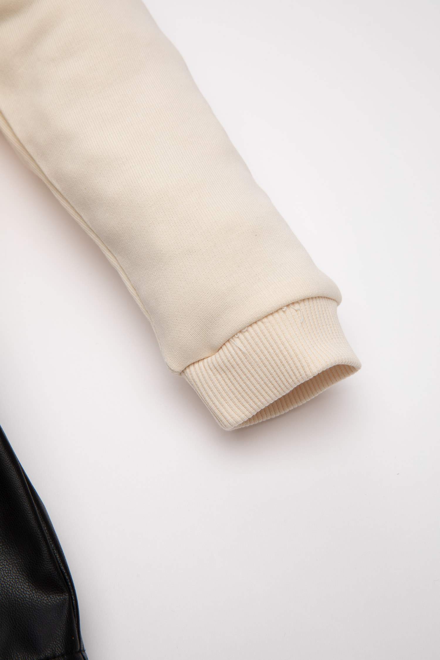 Robe en Tricot Fleur Col Polo à manches longues Coupe régulière