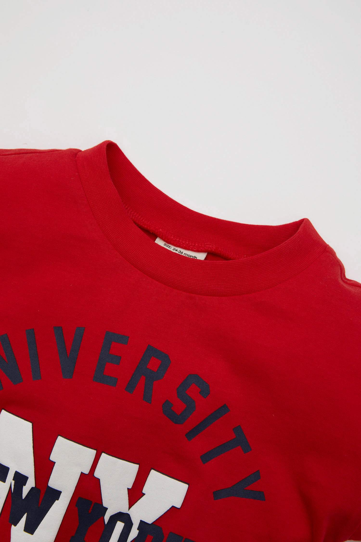 تيشيرت ولادي نص ردن قصة عادية بياخة مستديرة