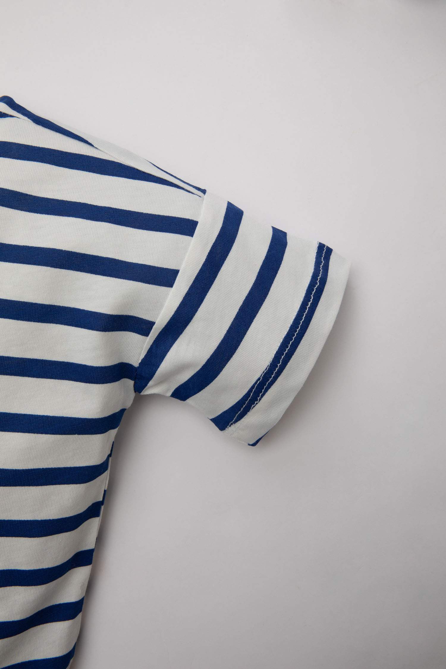 Baby Girl Standard Fit Striped Short Sleeve T-Shirt