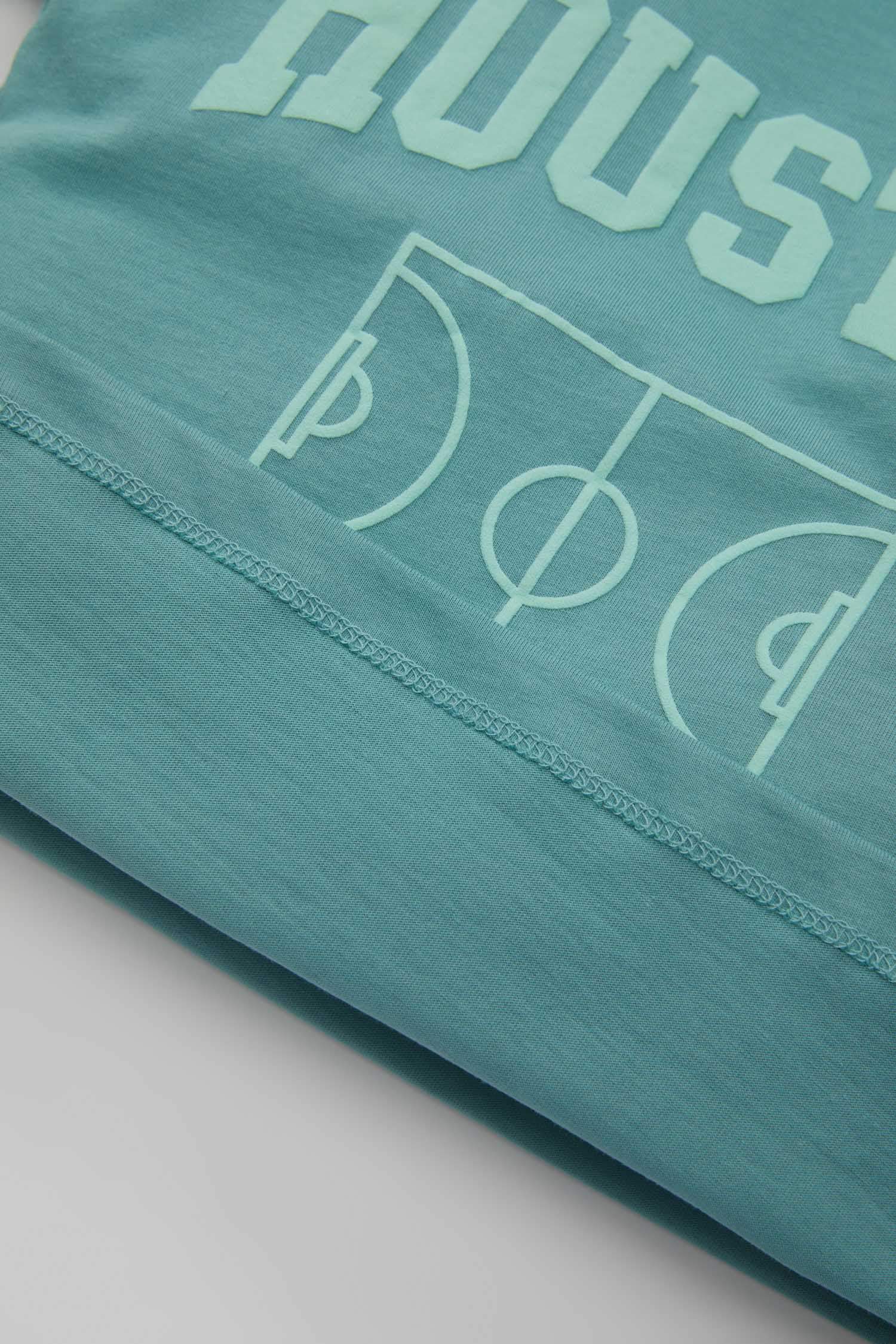 Erkek Bebek Bisiklet Yaka Baskılı Kısa Kollu Tişört