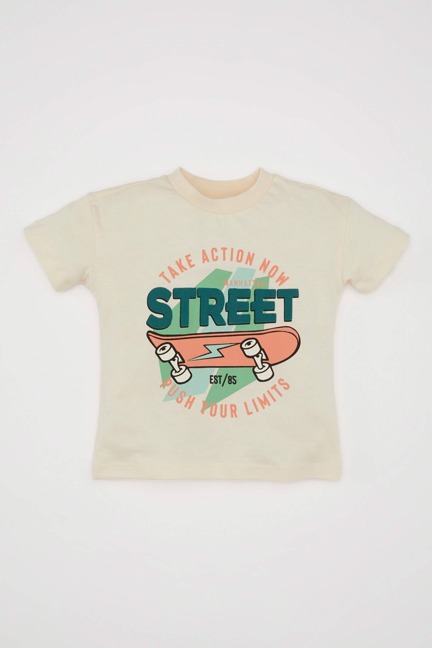 Baby Boy Printed Short Sleeve T-Shirt